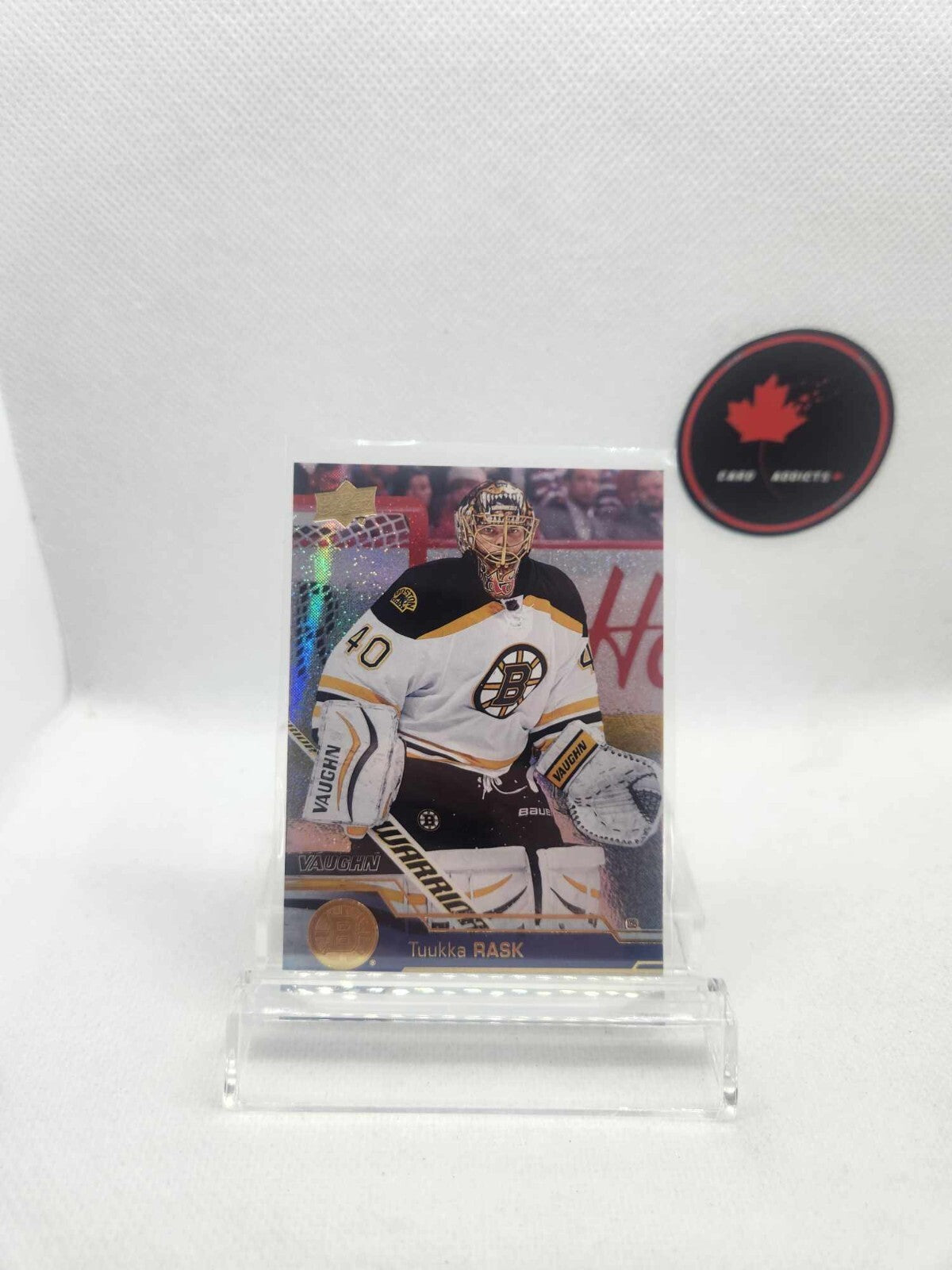 2016-17 16/17 Upper Deck SILVER FOIL #265 Tuukka Rask Boston Bruins