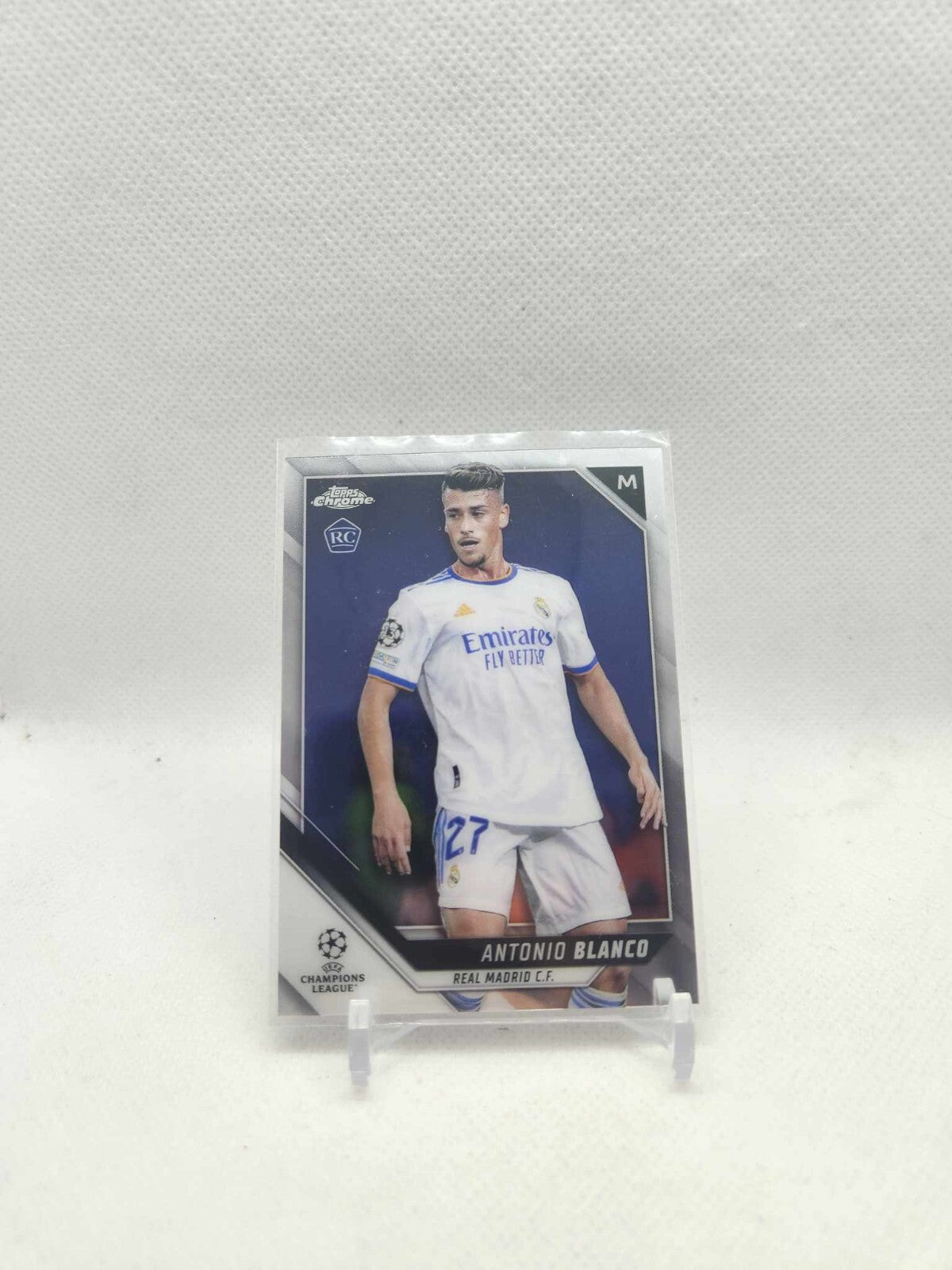 2022 Topps Chrome UEFA Antonio Blanco #154 Rookie Real Madrid