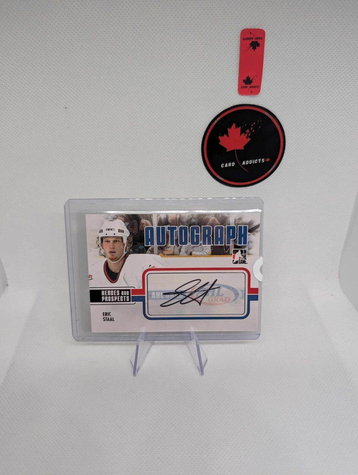 2009-10 ITG Heroes and Prospects AUTO #AES Eric Staal