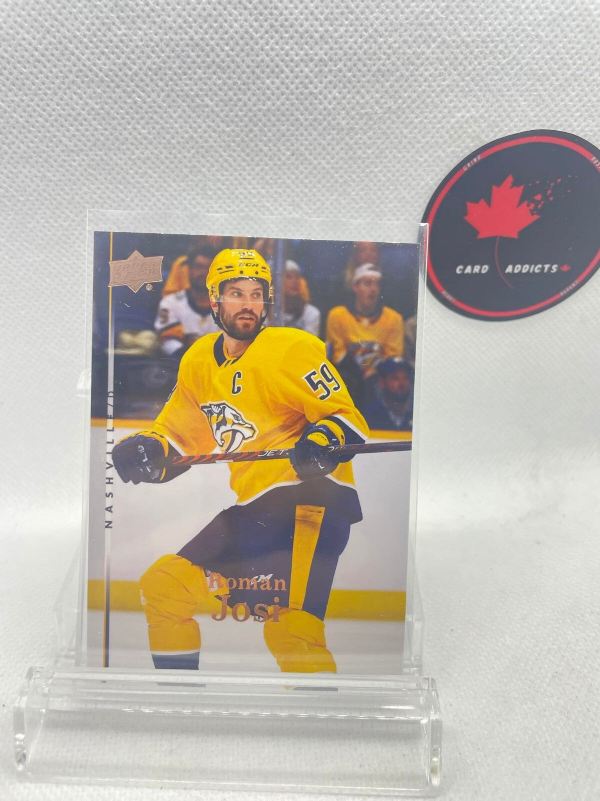 2022-23 UD Extended Series 2007-08 UD Retro Roman Josi