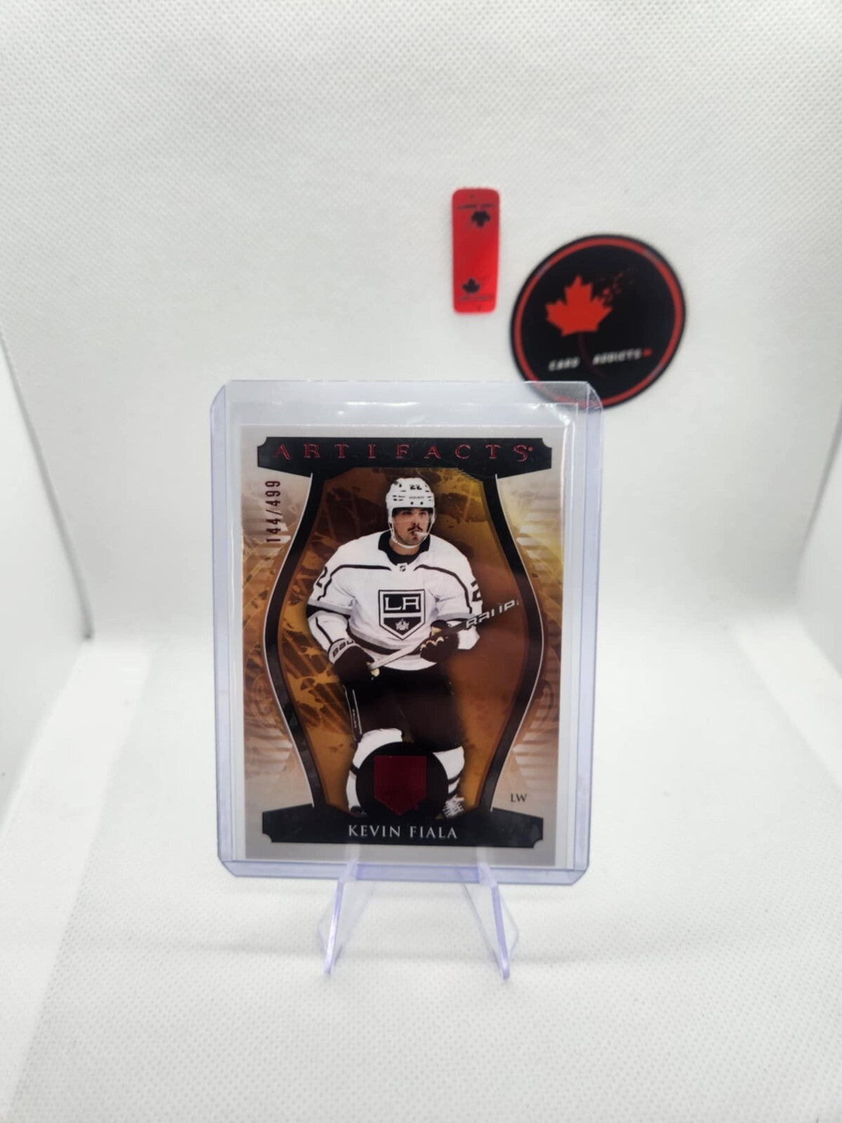 2023-24 Upper Deck Artifacts Red Kevin Fiala /499 Los Angeles Kings #112