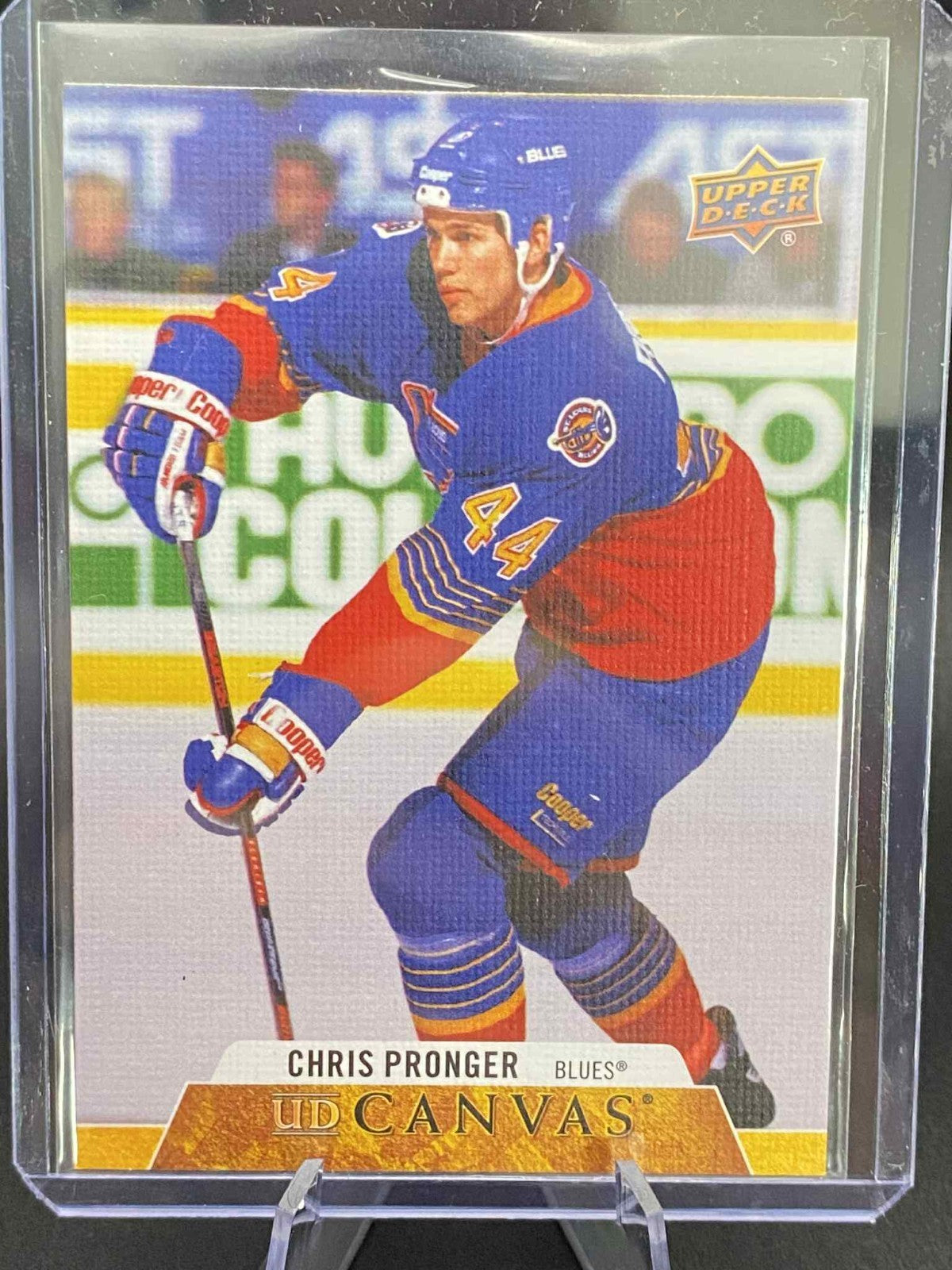 2020-21 Upper Deck Series 2 UD Canvas C250 Chris Pronger St Louis Blues