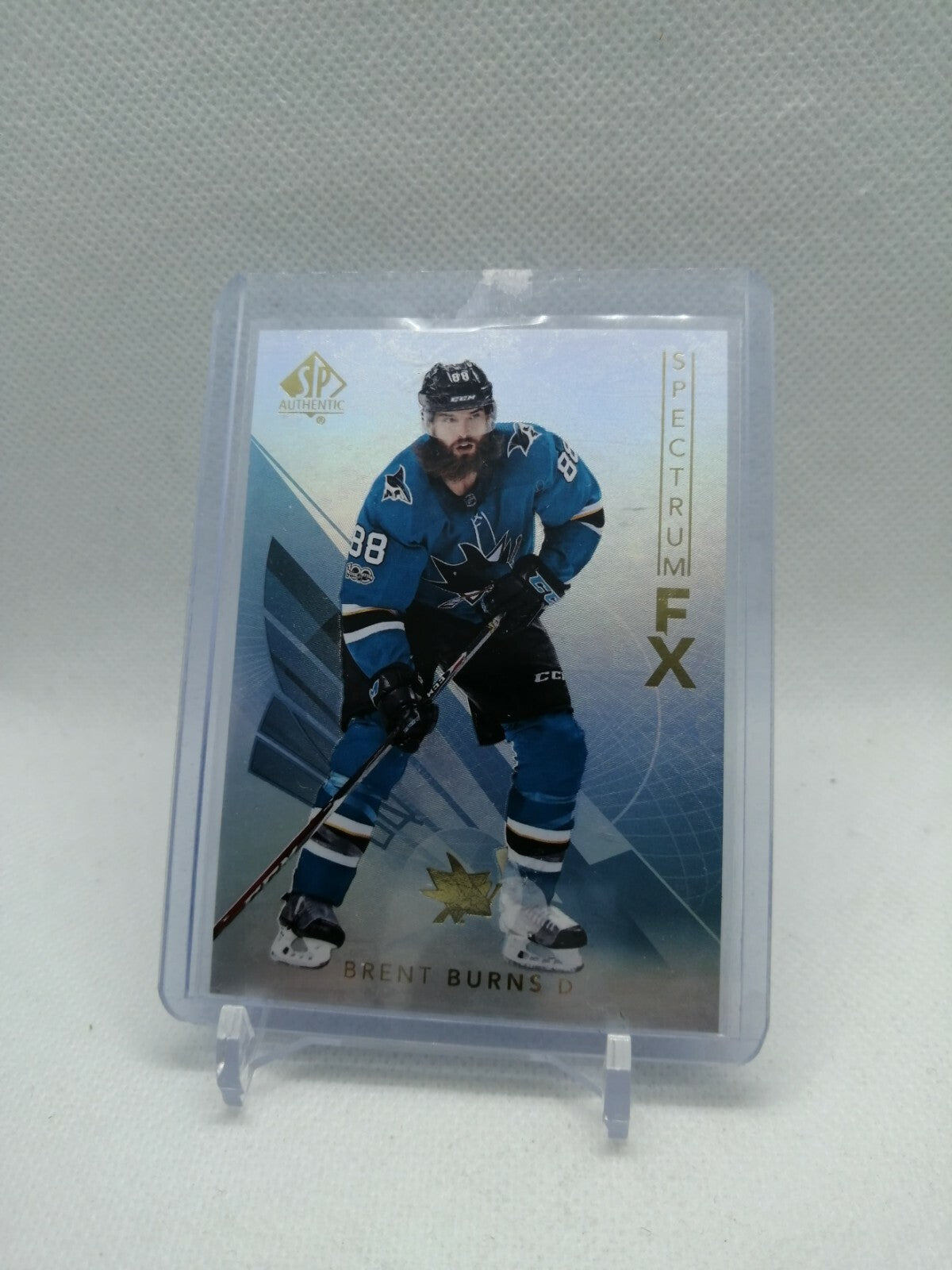 2016-17 SP Authentic Hockey Spectrum FX #S-18 Brent Burns