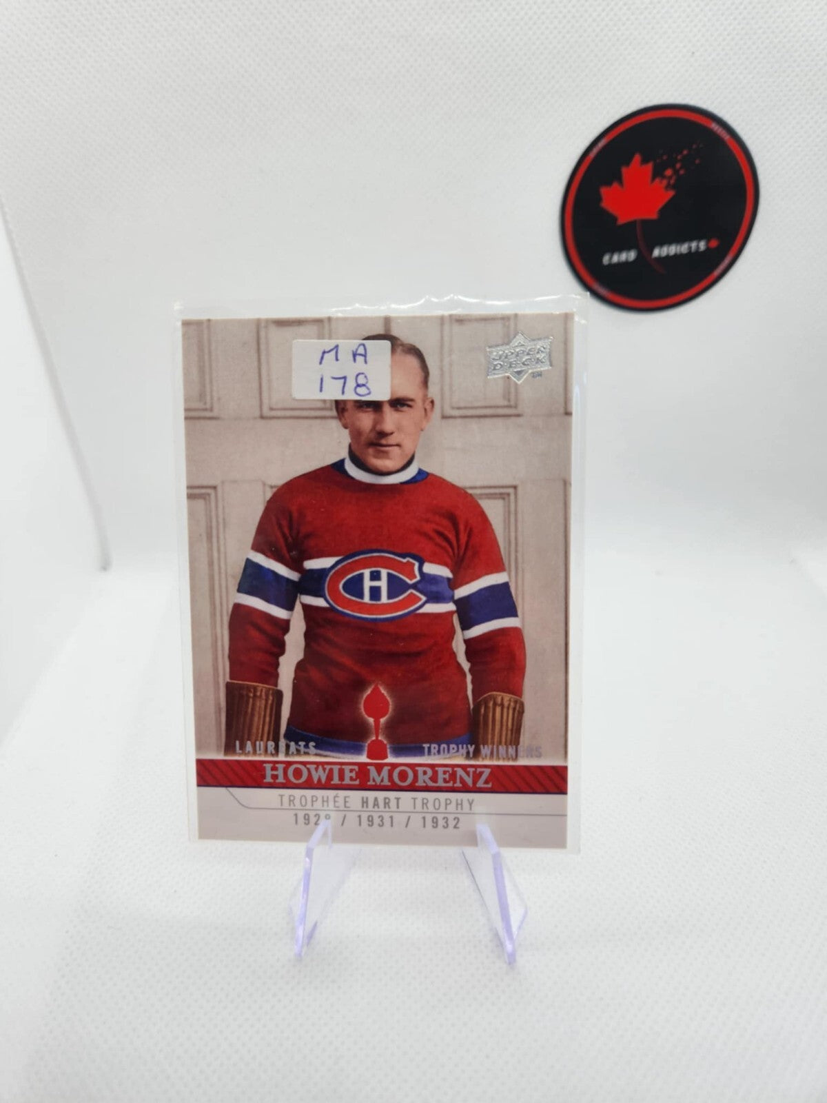 2008-09 Montreal Canadiens Centennial Trophy Winners #252 Howie Morenz
