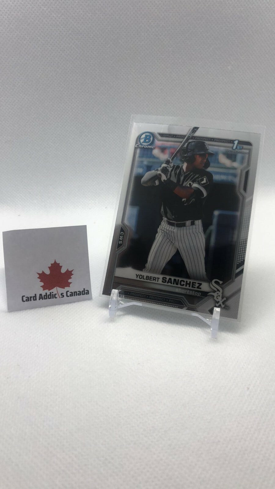 YOLBERT SANCHEZ 2021 BOWMAN #BCP-40 1st CHROME PROSPECT Chicago White Sox