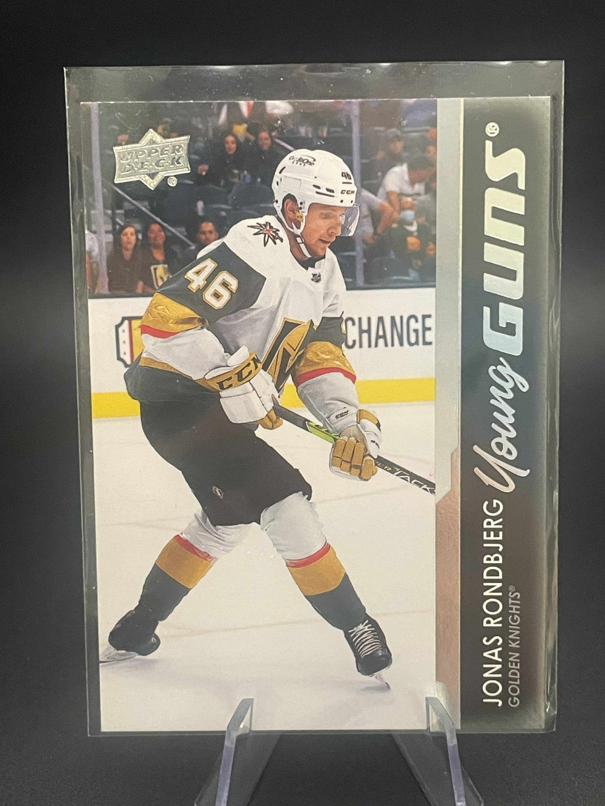 2021-22 NHL Upper Deck Series 2 Young Guns Jonas Rondbjerg #460 (RC)