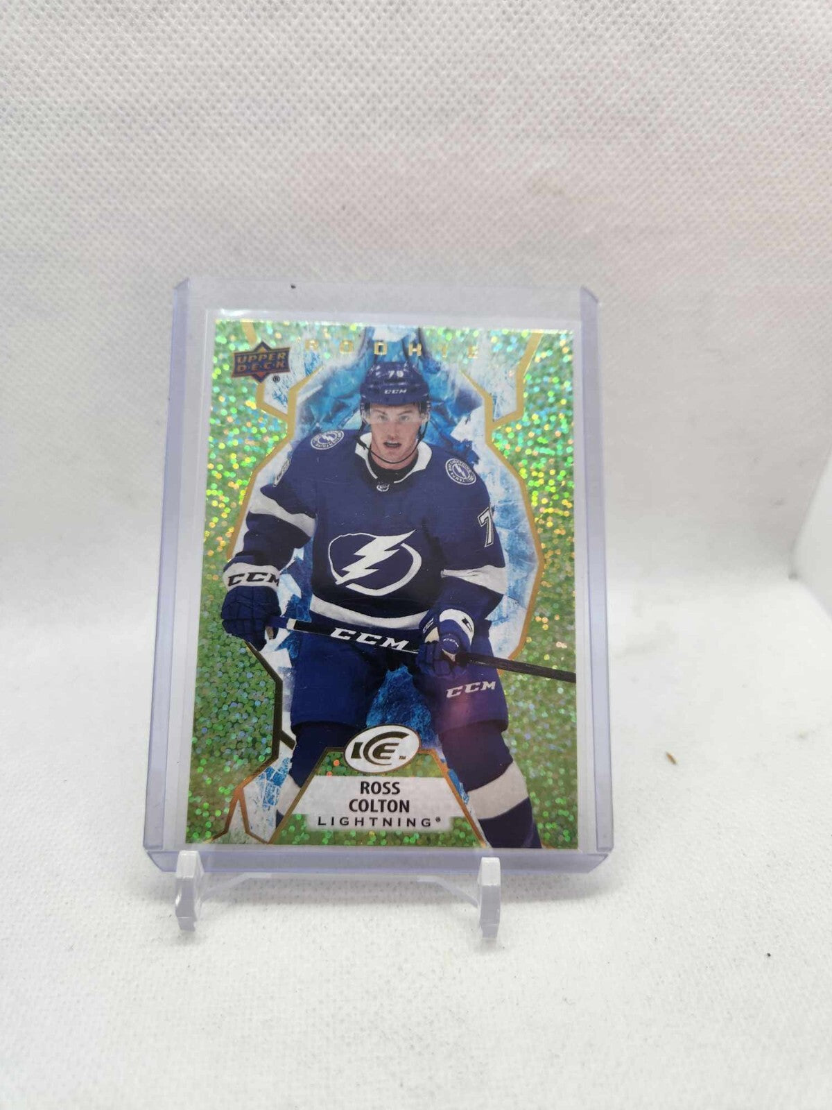 2021-22 UD - Ice - Rookie Ross Colton 147 Green