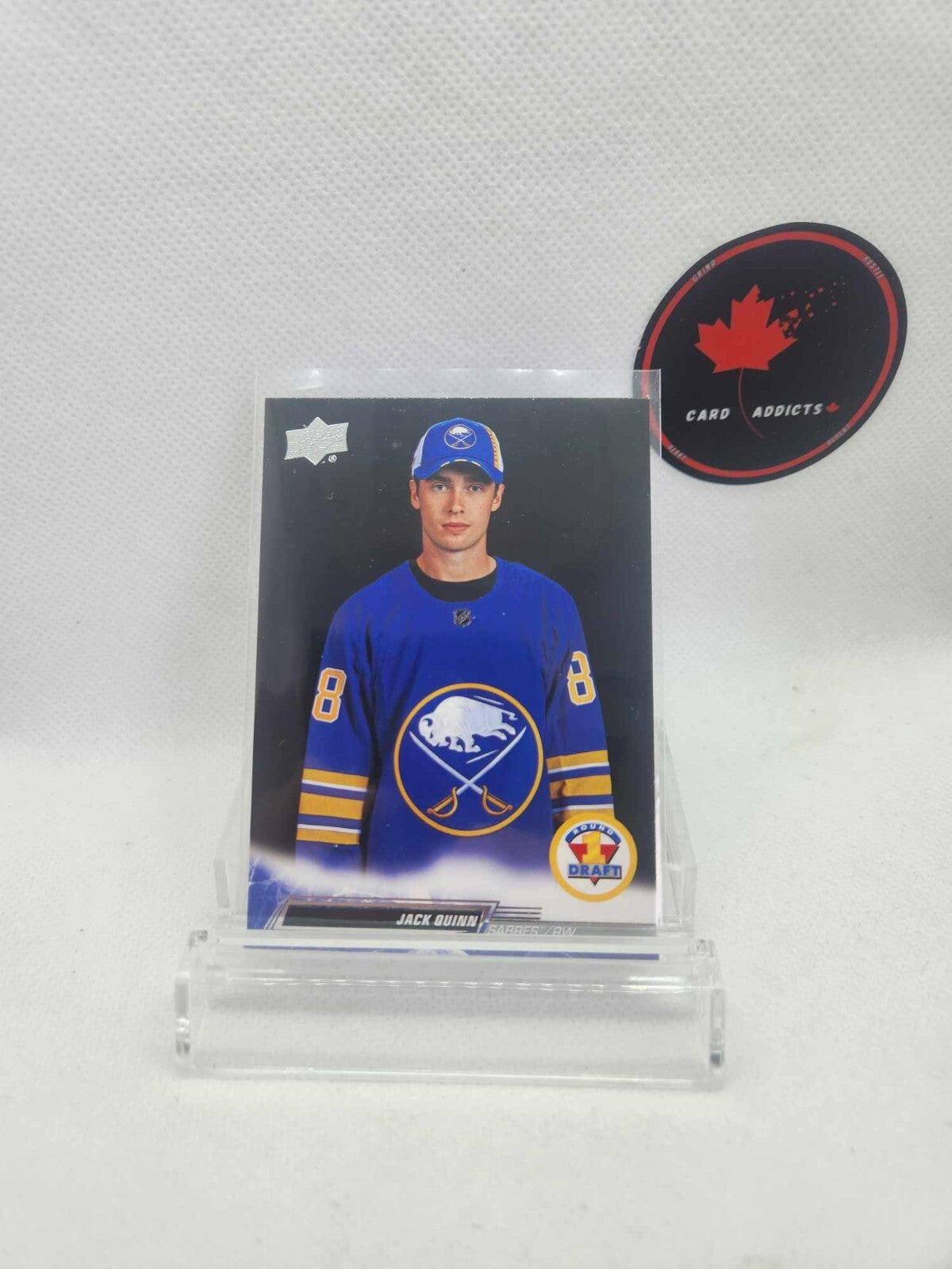 2022-23 Upper Deck Round 1 Draft Pick #744 Jack Quinn