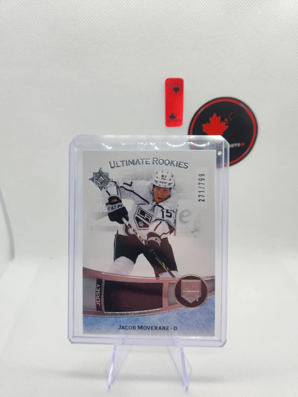 2022-23 Ultimate Collection Jacob Moverare Rookie Jersey /799