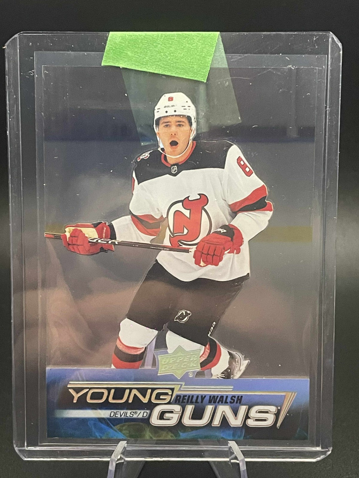 2022-23 Upper Deck Reilly Walsh New Jersey Devils Acetate Young Guns Ultra Rare