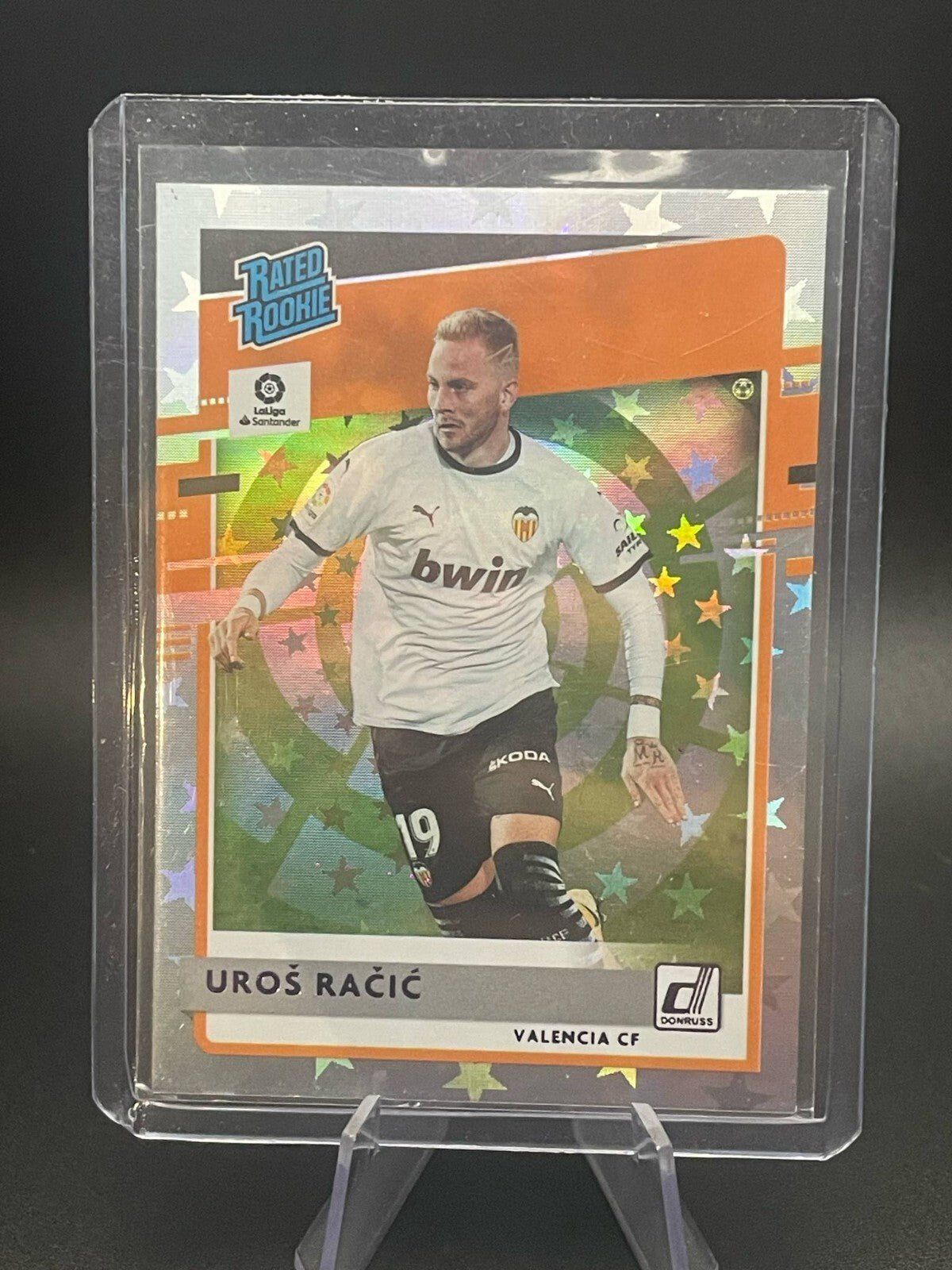 Uros Racic 2020-21 Panini Chronicles Donruss Soccer Rated Rookie Star Chrome