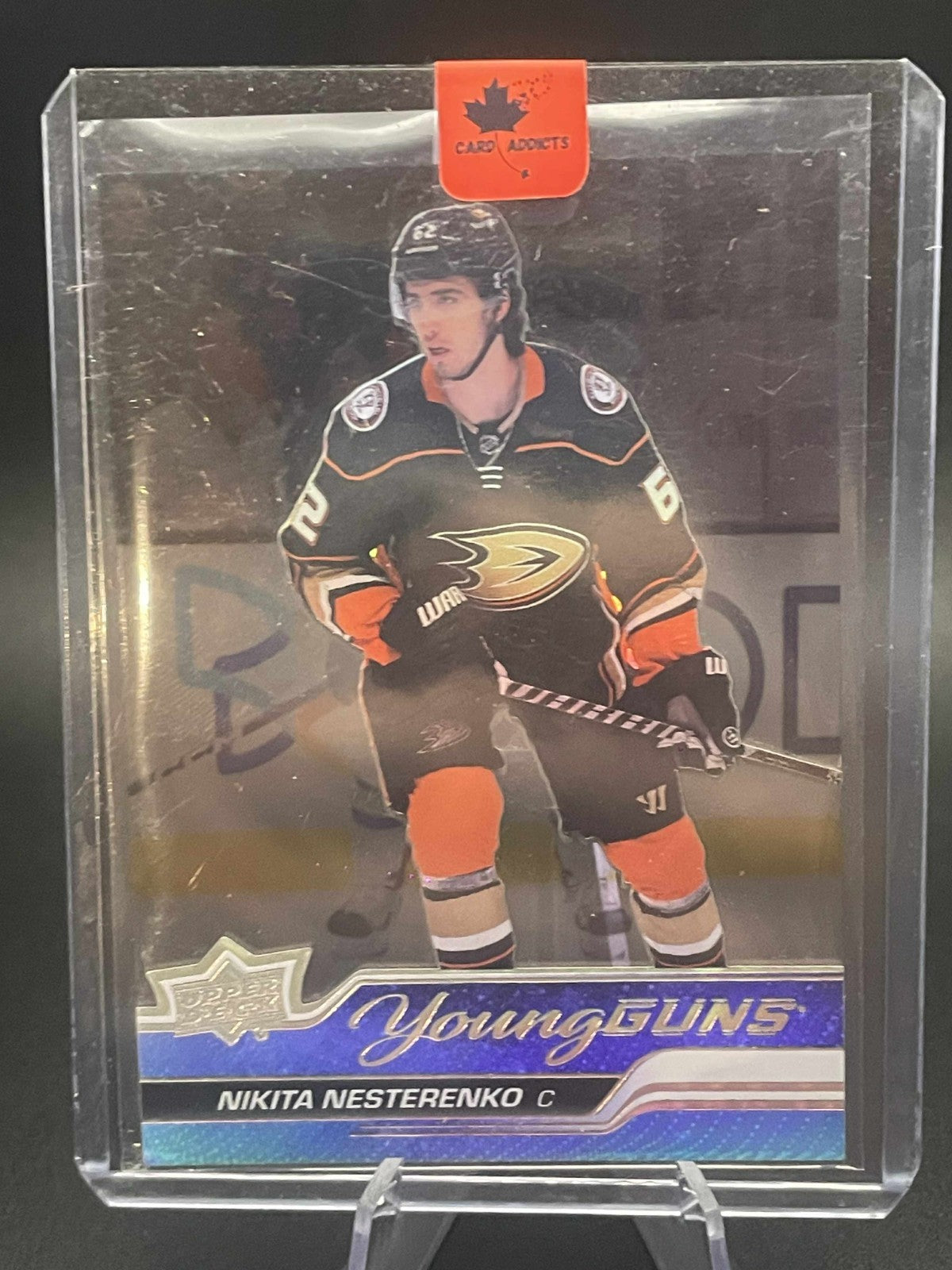 2023-24 UD EXTENDED YOUNG GUNS ACETATE NIKITA NESTERENKO SSP #230 RC