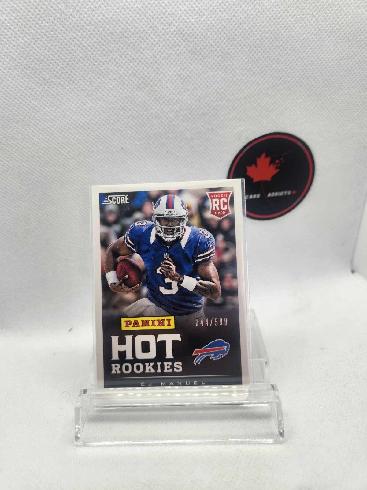 2013 SCORE EJ MANUEL HOT ROOKIES RC PANINI FALL EXPO 13 BUFFALO BILLS