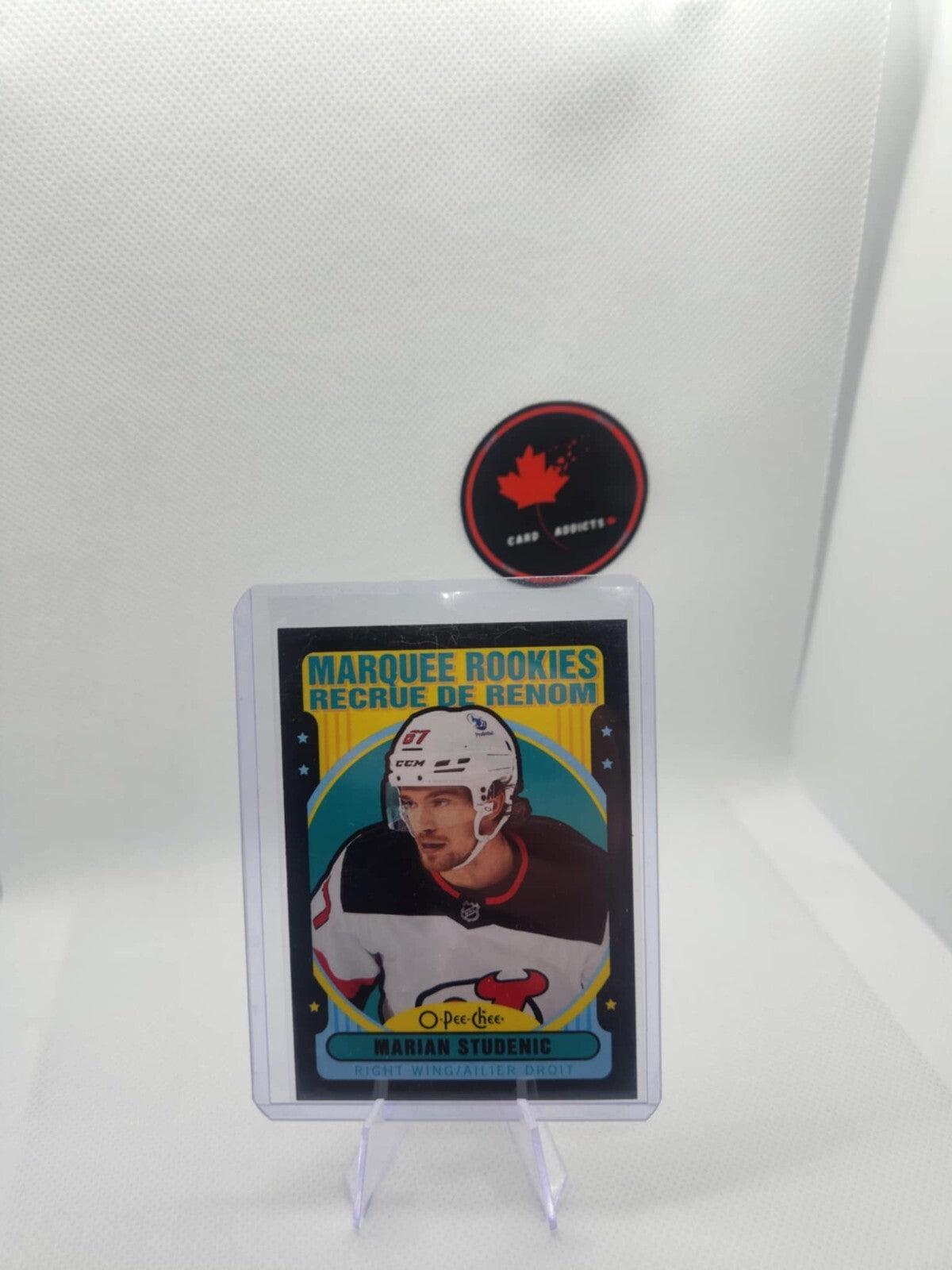 2021/22 UD - Marian Studenic - BLACK Retro Marquee Rookies /100