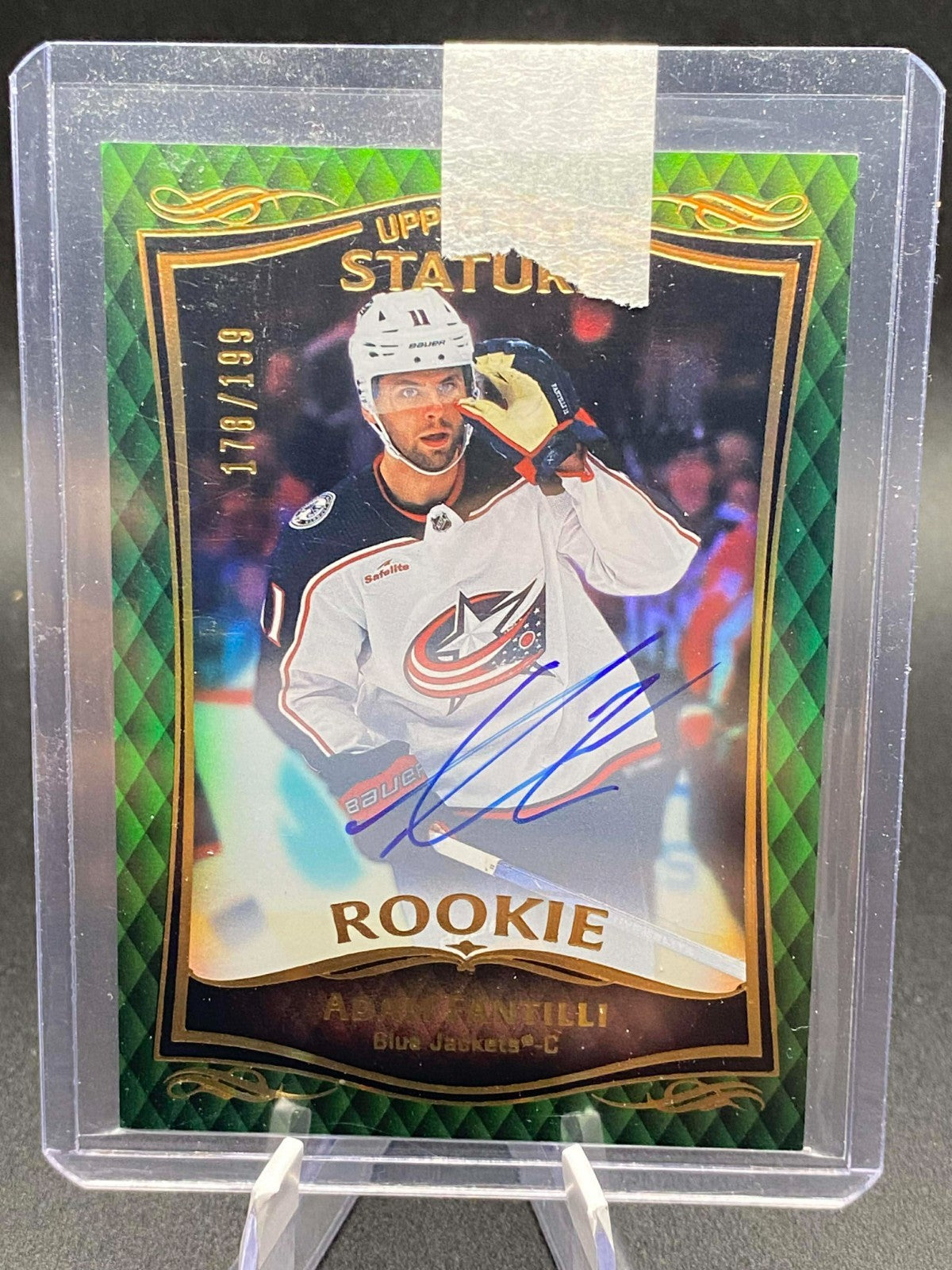 2021-22 SP Game Used Blue Auto Ross Colton Rookie Auto Tampa Bay Lightning #158