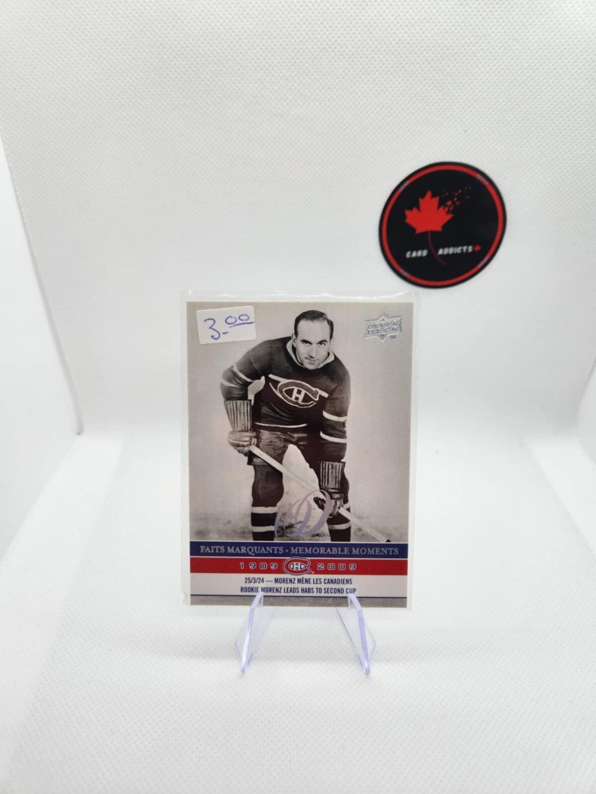 2008-09 Montreal Canadiens Centennial Memorable Moments #288 Howie Morenz