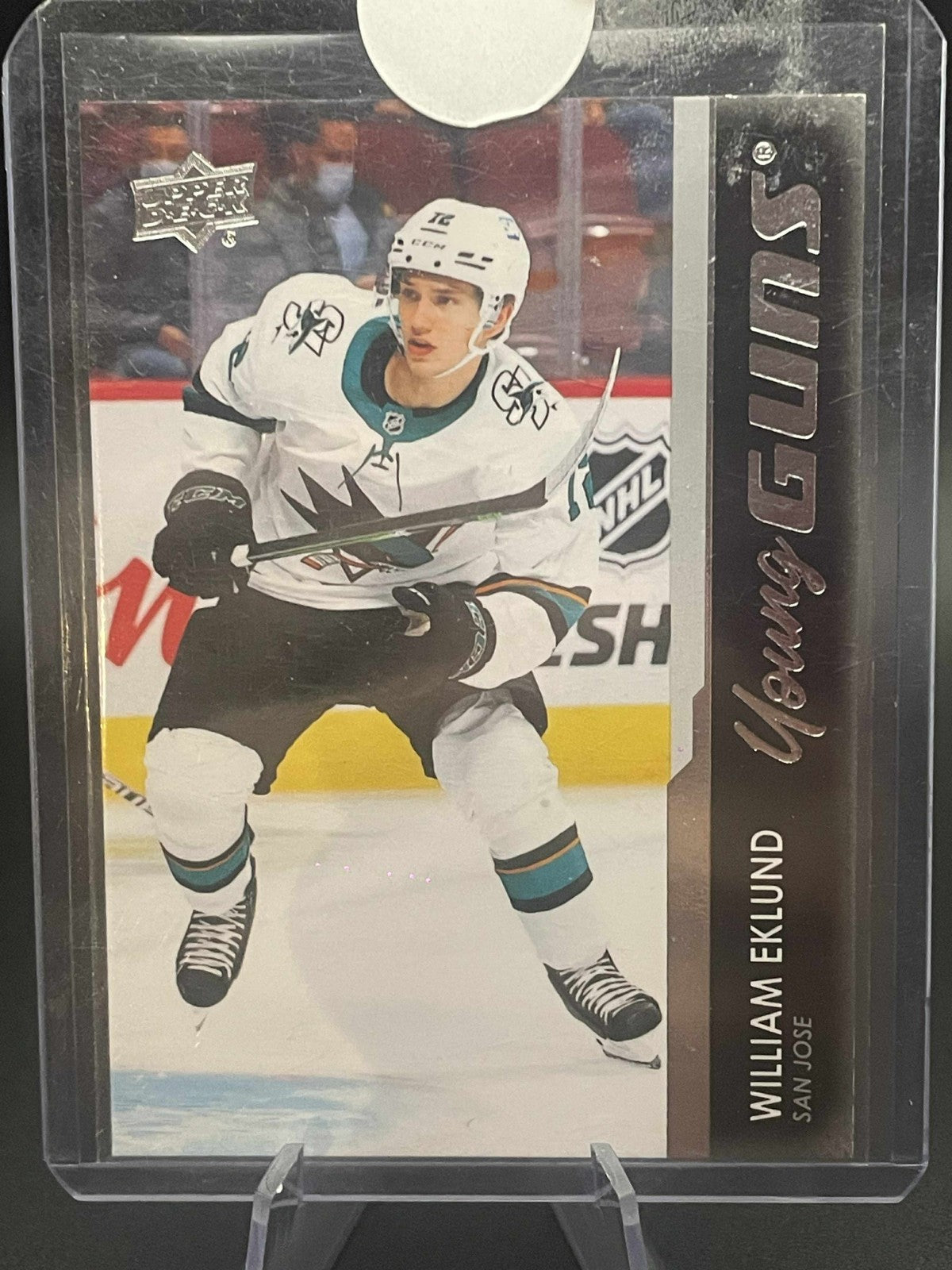 2021-22 Upper Deck Young Guns William Eklund #475