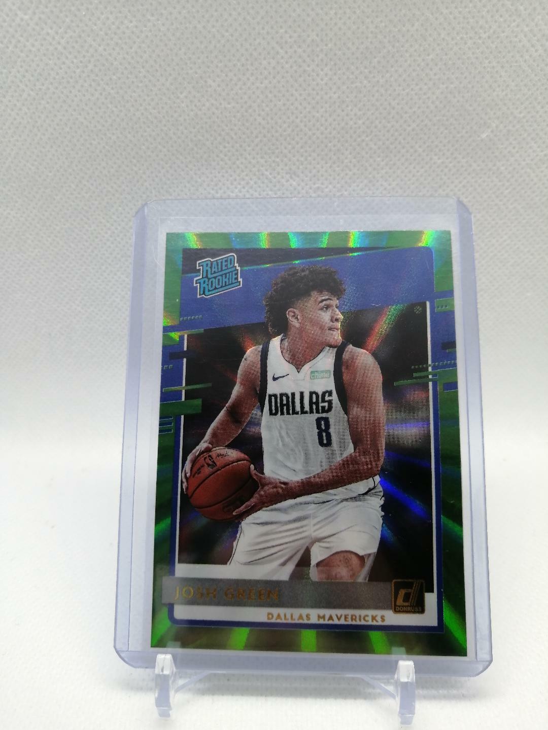 21 PANINI DONRUSS JOSH GREEN - GREEN LASER RATED ROOKIE CA