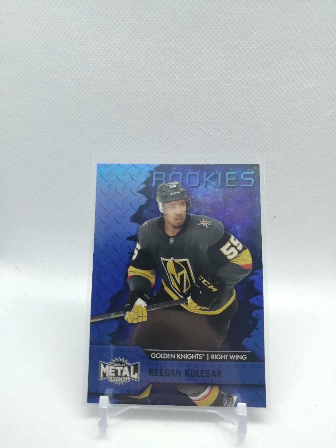 2020-21 Skybox Metal Universe Blue Spectrum Rookies - 106 Keegan Kolesar