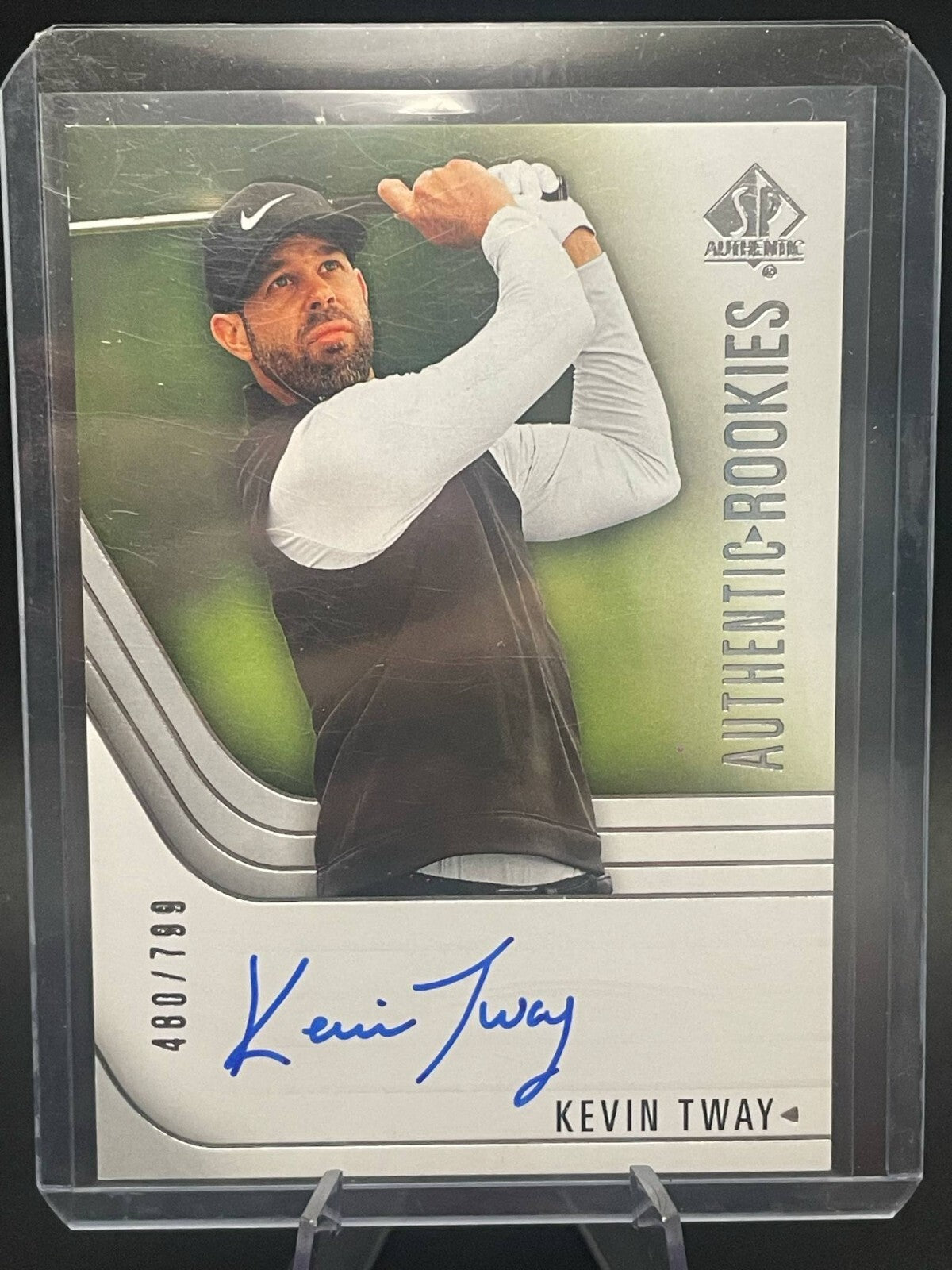 Kevin Tway 2021 UD SP Authentic Rookies Auto #95 Auto /799 RC Autograph