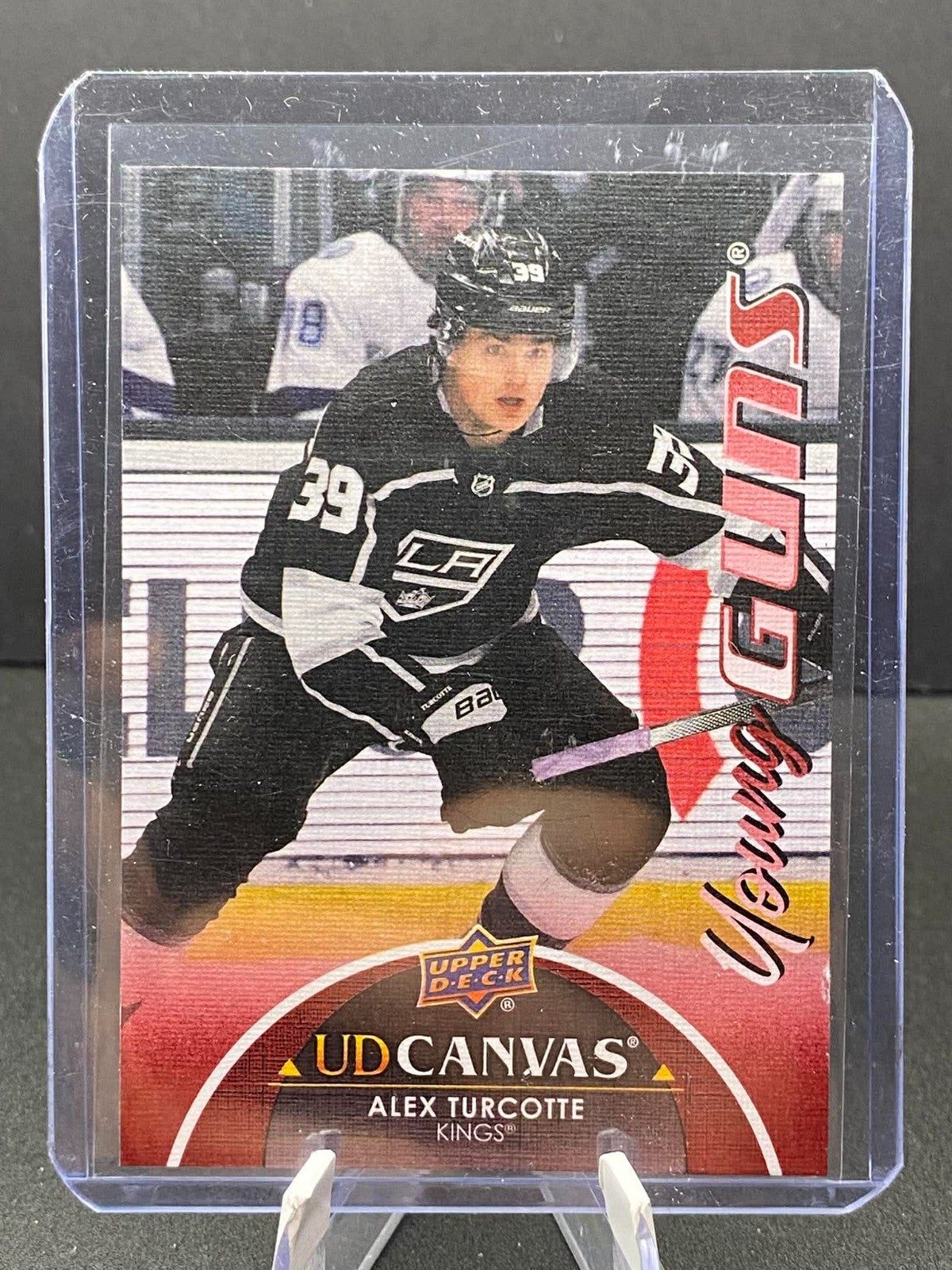2021-22 Upper Deck UD Canvas YOUNG GUNS Alex Turcotte Los Angeles Kings #C389