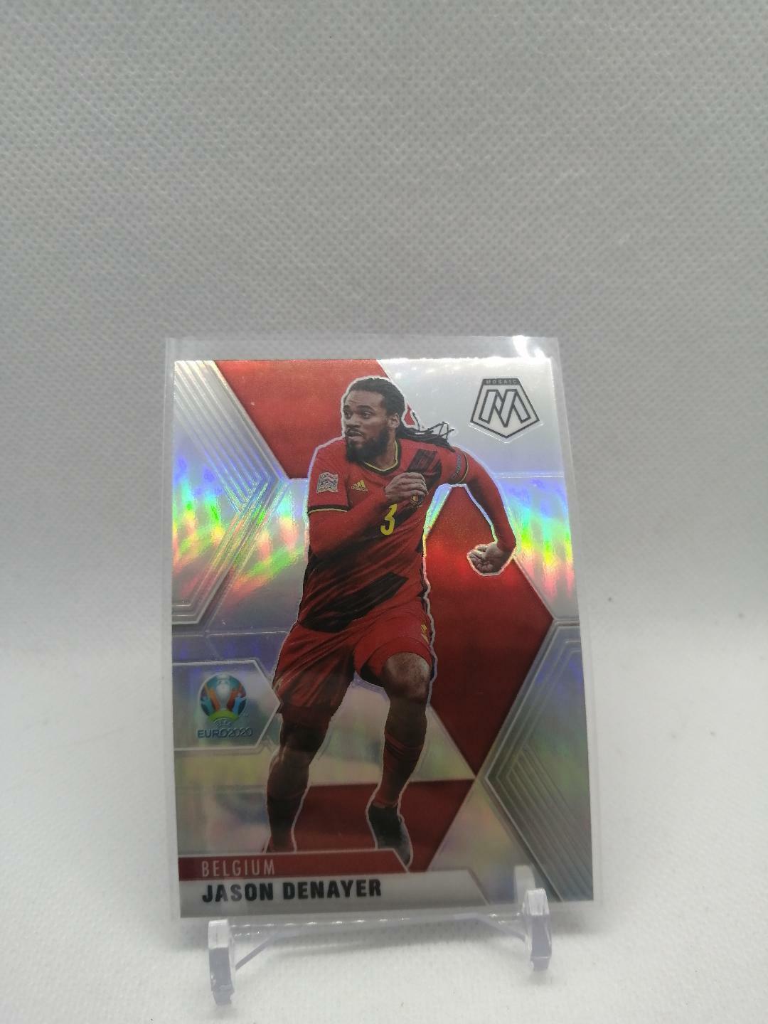 2021 Mosaic UEFA Euro 2020 silver Belgium Jason Denayer