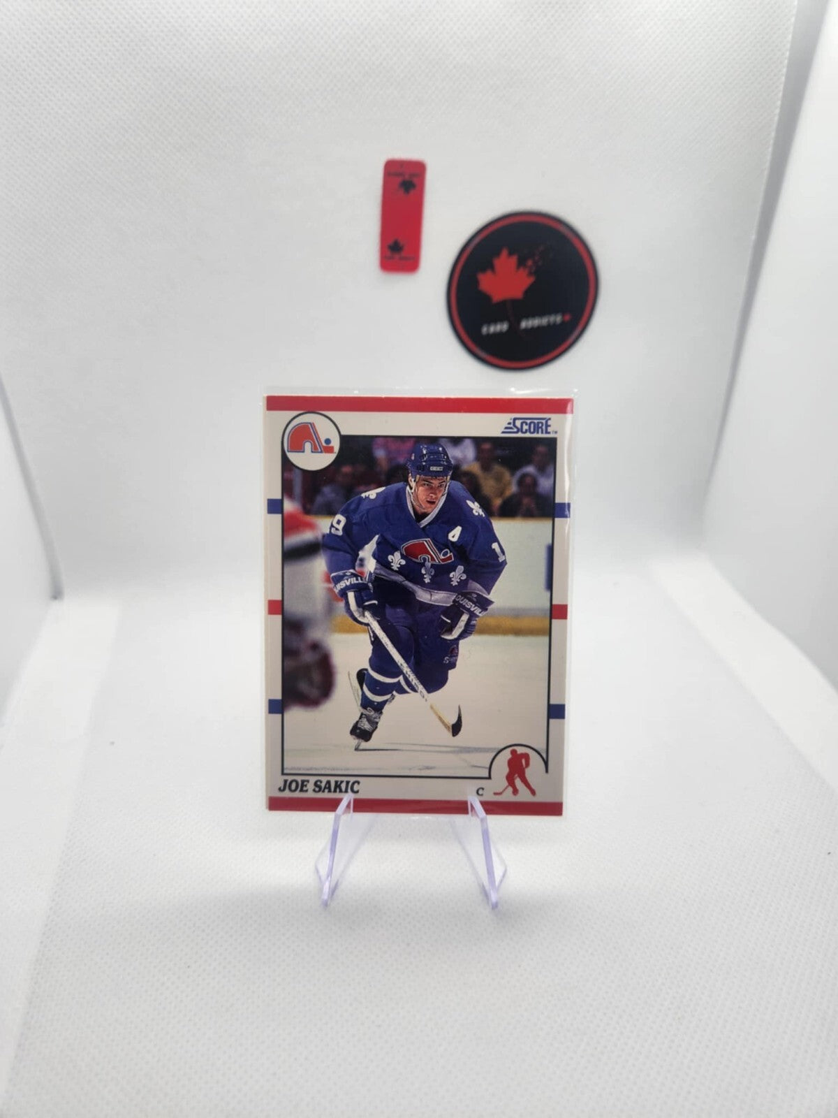 1990-91 SCORE JOE SAKIC BASE CARD#8