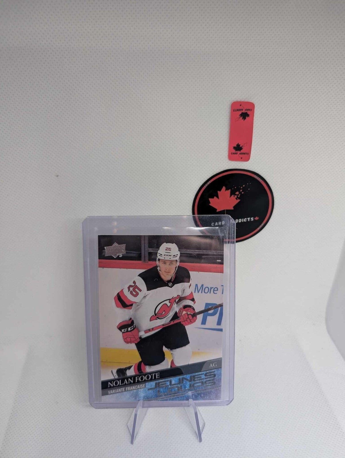2020-21 UD Extended Series French Young Guns/Jeunes Loups Nolan Foote #729