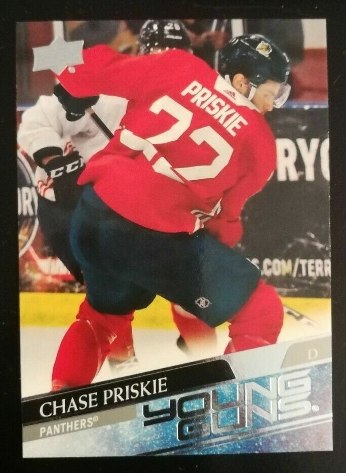 2020-21 Upper Deck Series 2 Chase Priskie Young Guns Rookie RC #473 Panthers