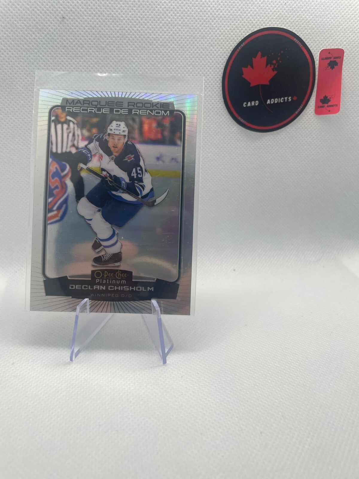 DECLAN CHISHOLM 2022-23 O-PEE-CHEE PLATINUM RAINBOW RC PARALLEL #259