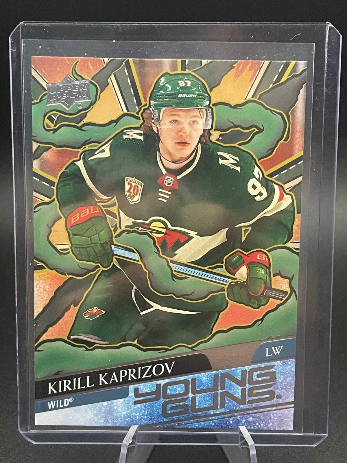 2024-25 Upper Deck Series 2 Kirill Kaprizov Young Guns Renewed