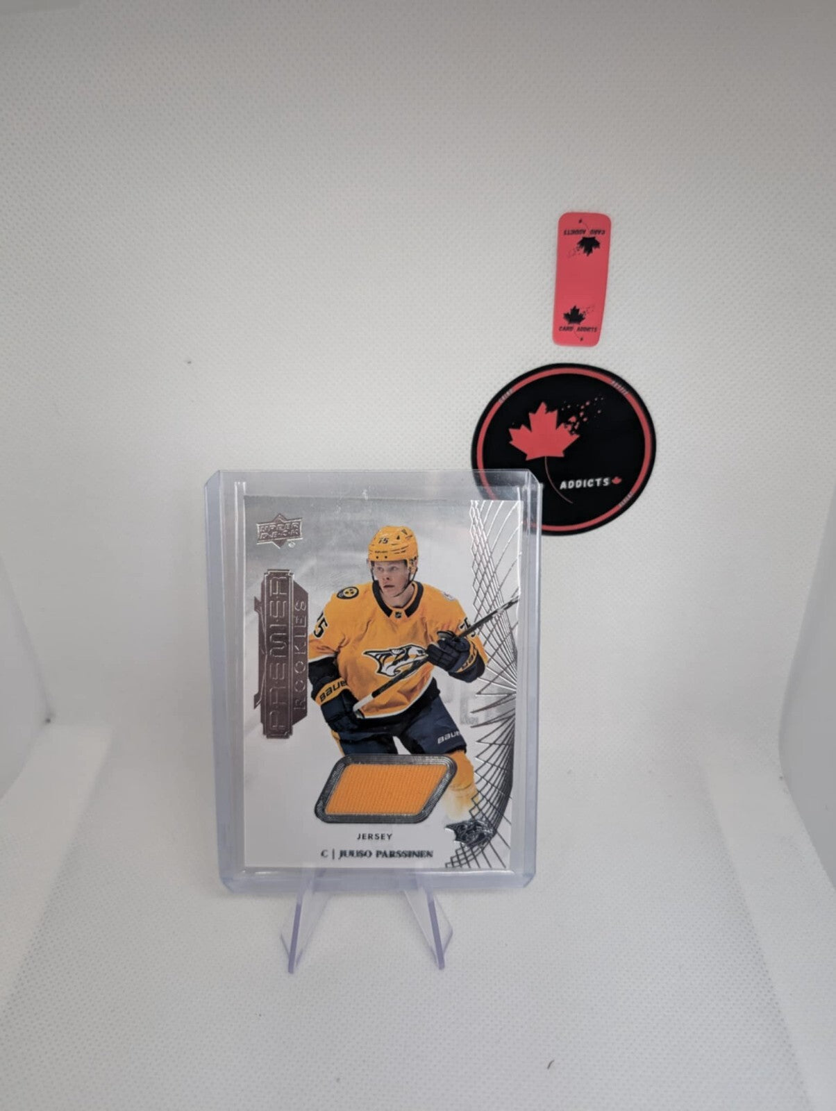 2022-23 Upper Deck Premier Juuso Parssinen Rookie Jersey #116