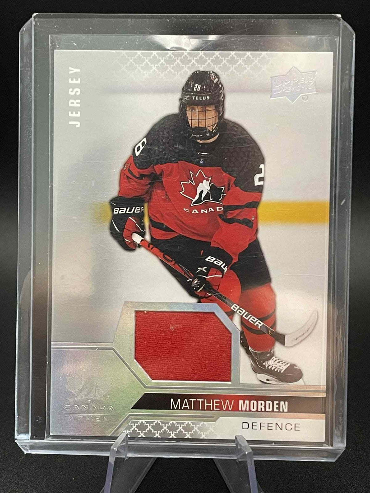 2022 Team Canada Juniors Game Jersey Matthew Morden #38