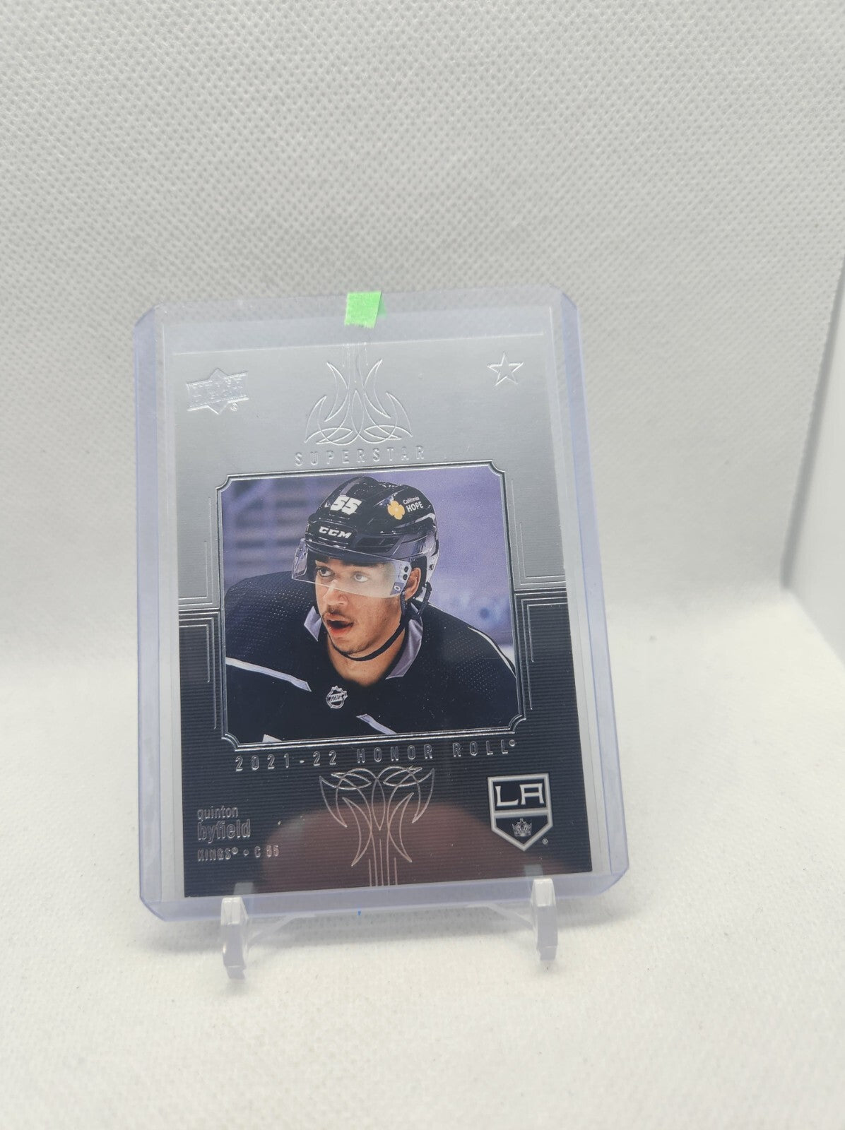 2021-22 Upper Deck SR1 Superstar Honor Roll #HR-36 Quinton Byfield LA Kings RC
