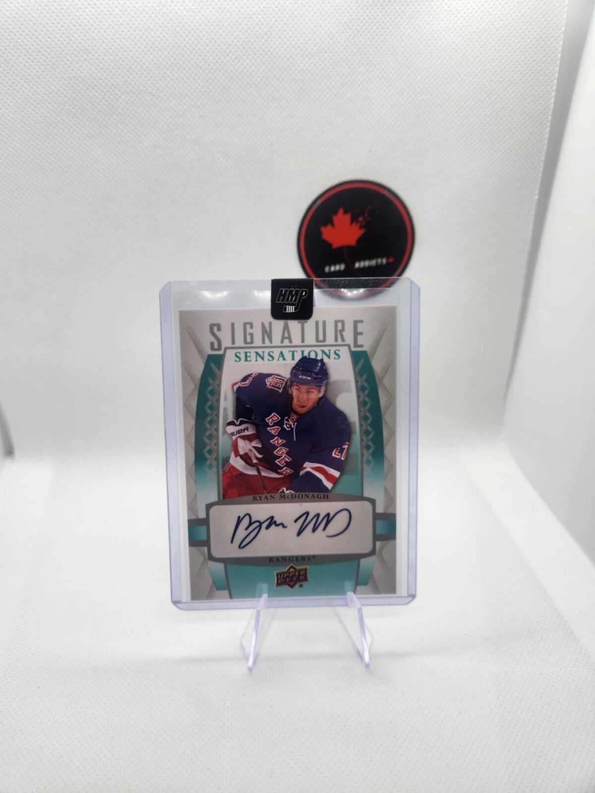 2011-12 Upper Deck Signature Sensations Ryan McDonagh #SS-RM Auto