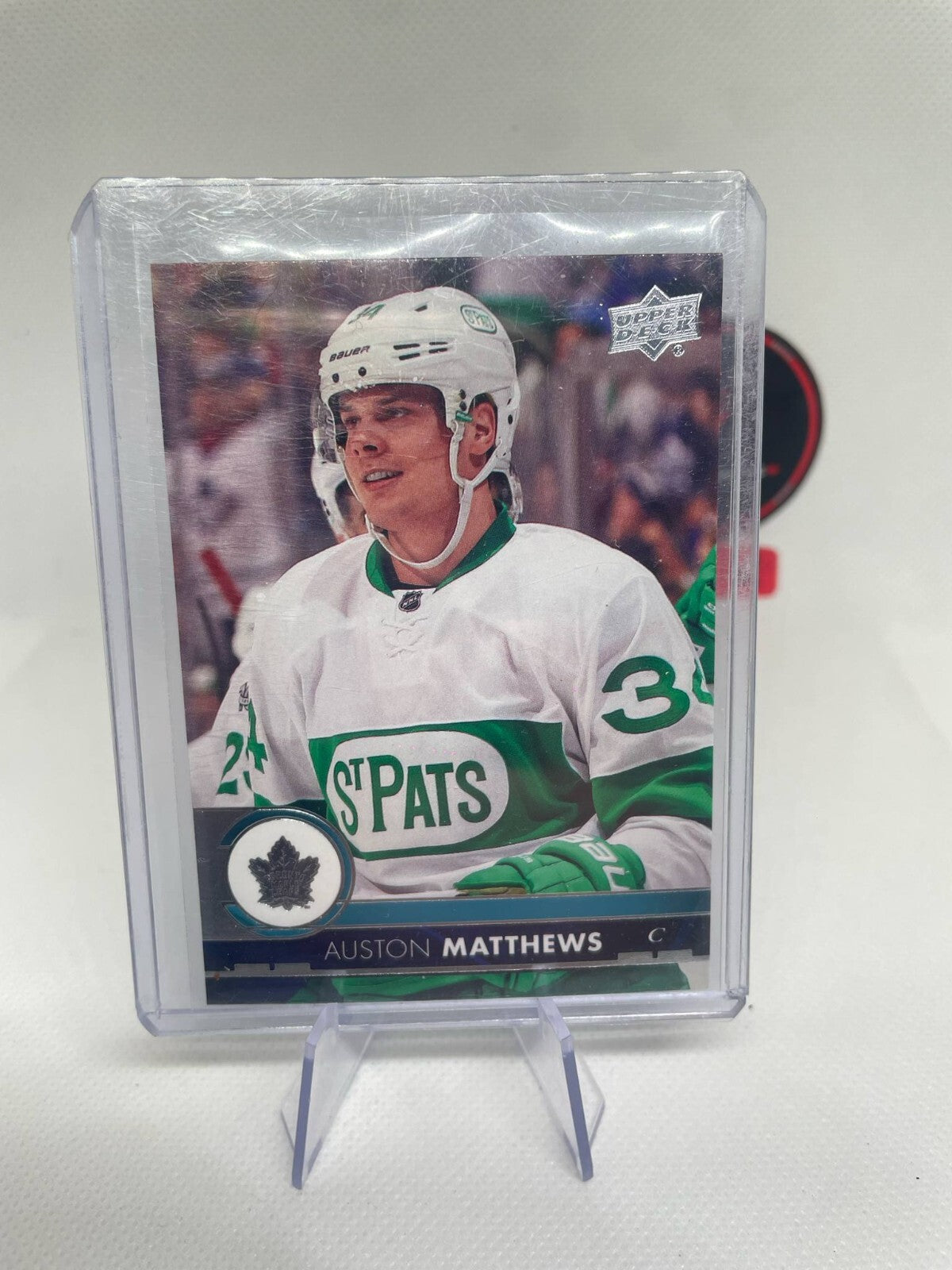 Auston Matthews - 2017-18 Upper Deck Series 1 Card #170 - Toronto St. Pats