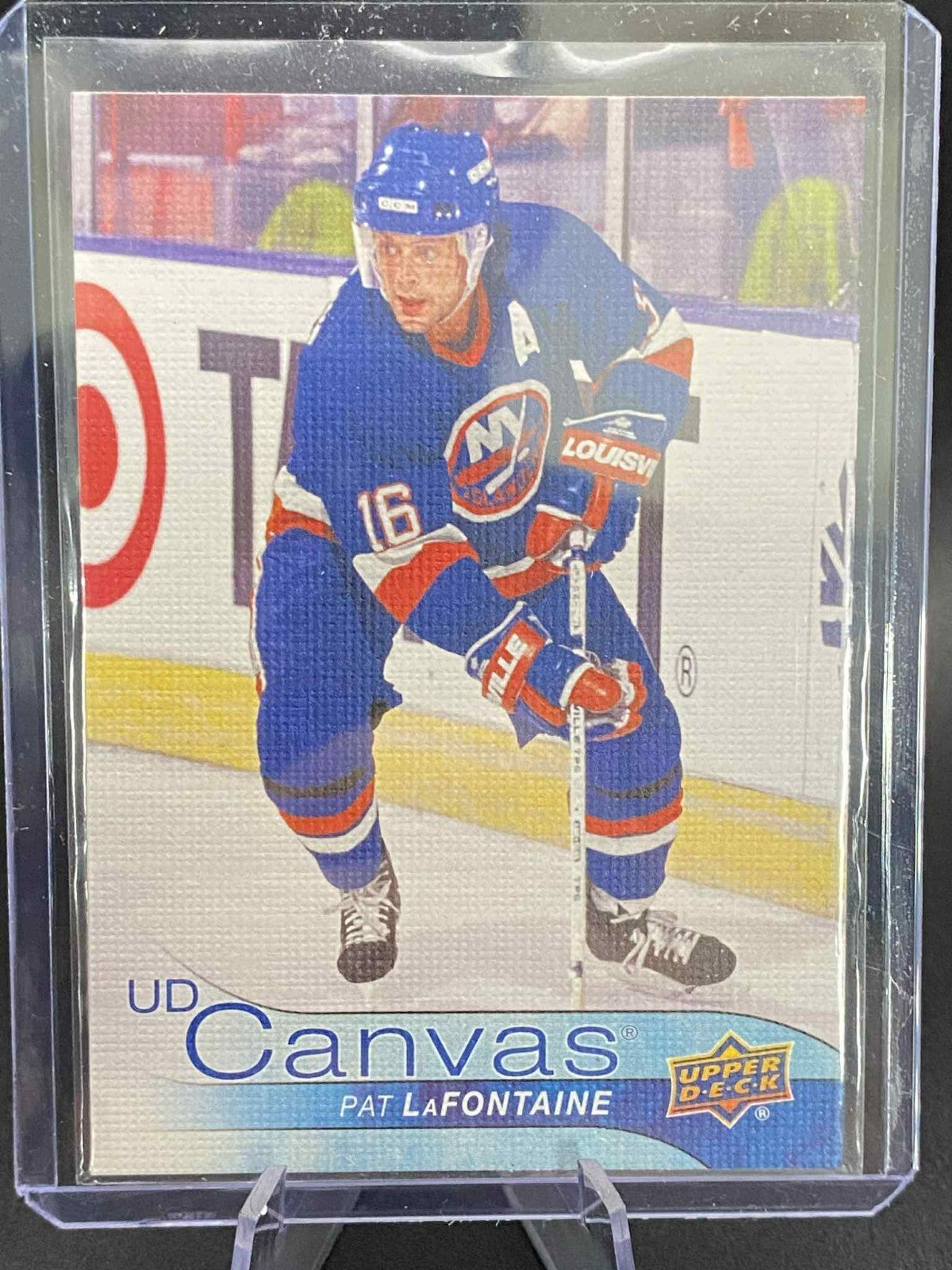 2016-17 Upper Deck UD Canvas Retired Stars Pat LaFontaine #C251 HOF