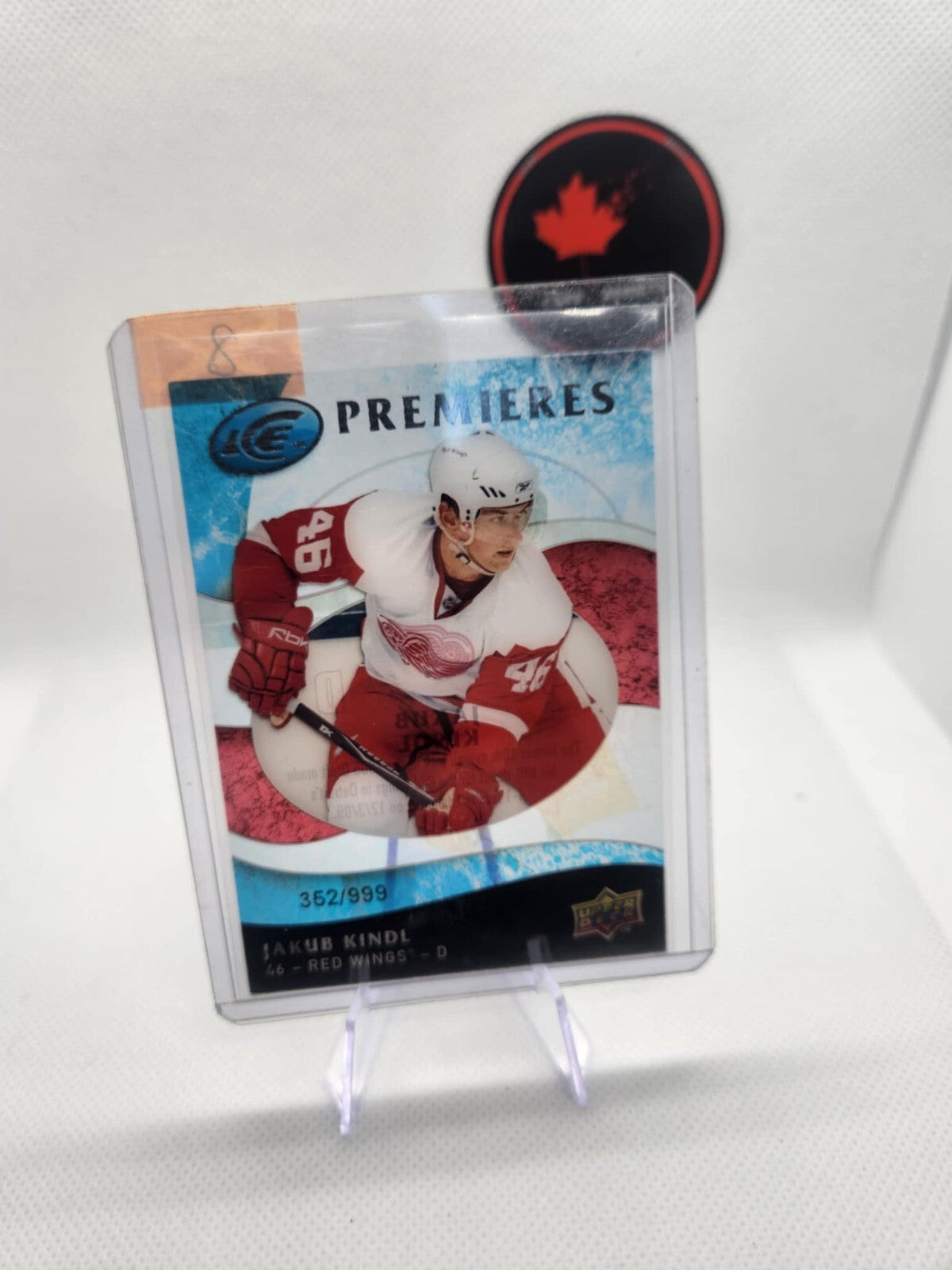 2009-10 Upper Deck Ice Ice Premieres /999 Jakub Kindl #130 Rookie RC