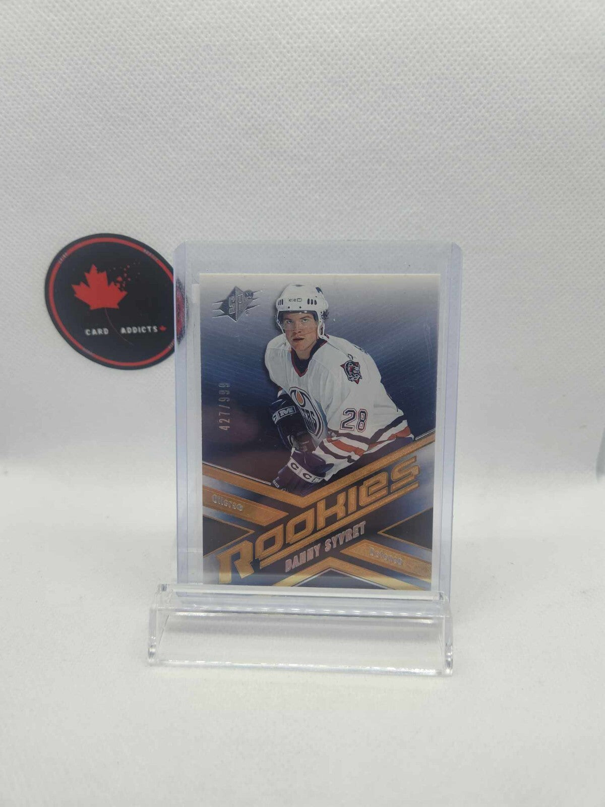 2005-06 SPx Rookies /999 Danny Syvret #257 Rookie RC