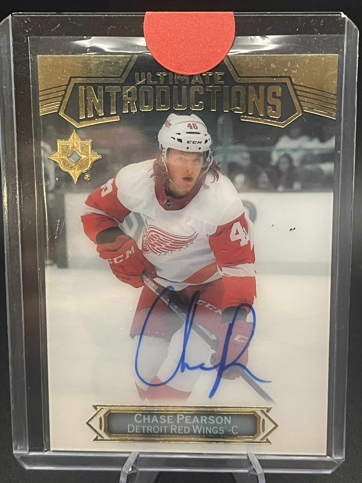 2022-23 Upper Deck Ultimate Collection Introductions Auto Chase Pearson UI-48