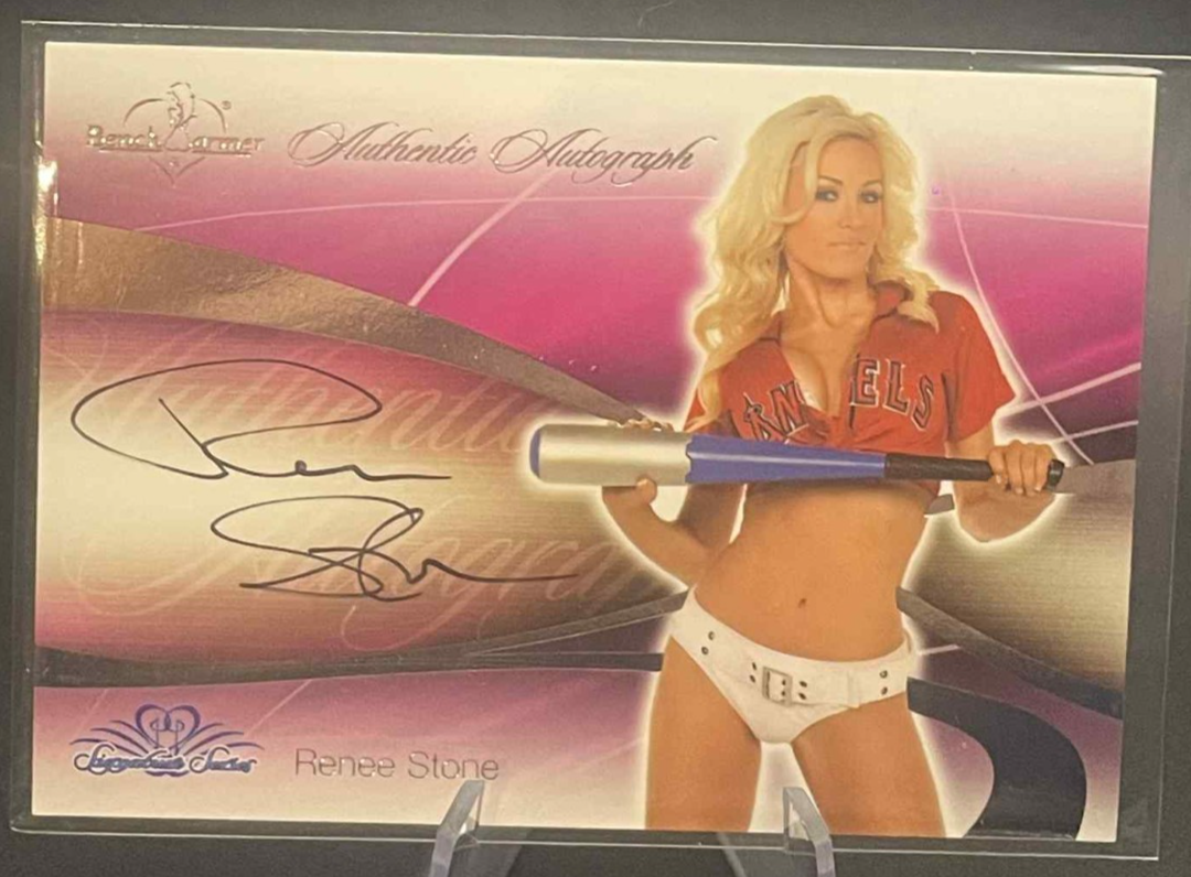 2008 Bench Warmer Signature Autographs Auto Pick Renee Stone