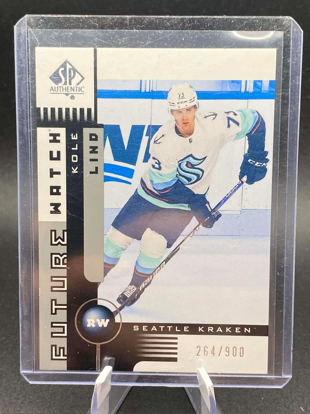 2021-22 SP Authentic Future Watch Retro /900 Kole Lind Card# 01FW-KL