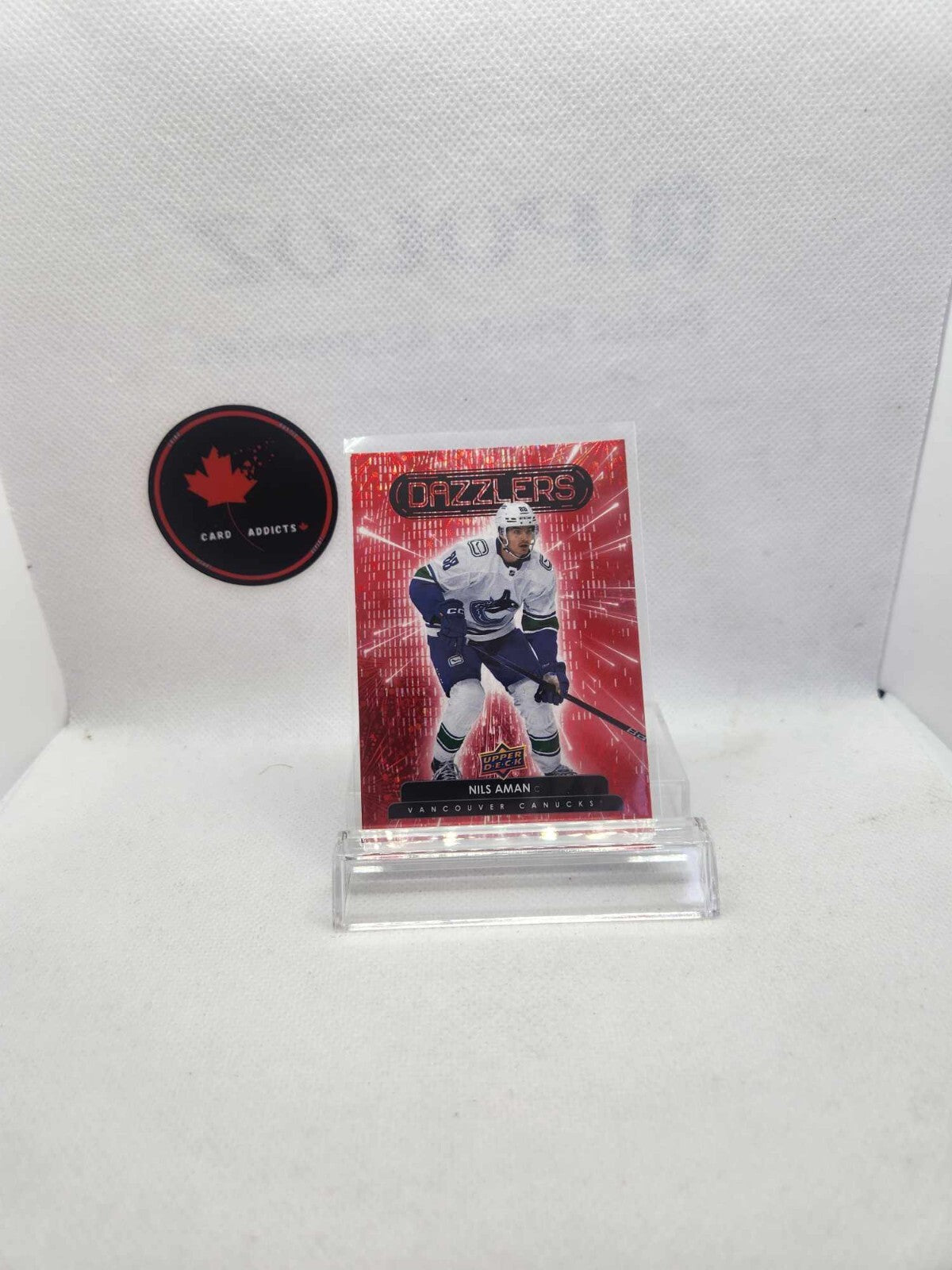 2022/23 Upper Deck Red Dazzlers Nikita Okhotiuk #DZ-59