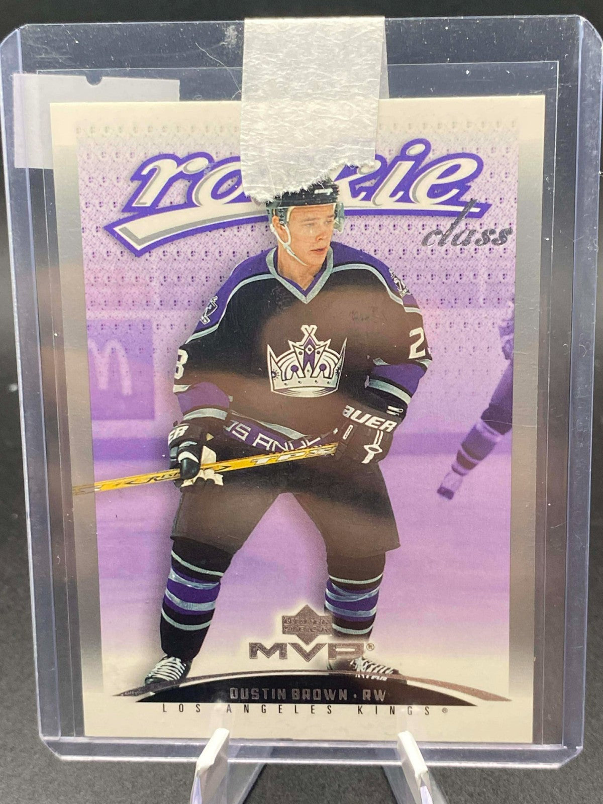 2003-04 Upper Deck MVP Rookie Class # 466 Dustin Brown