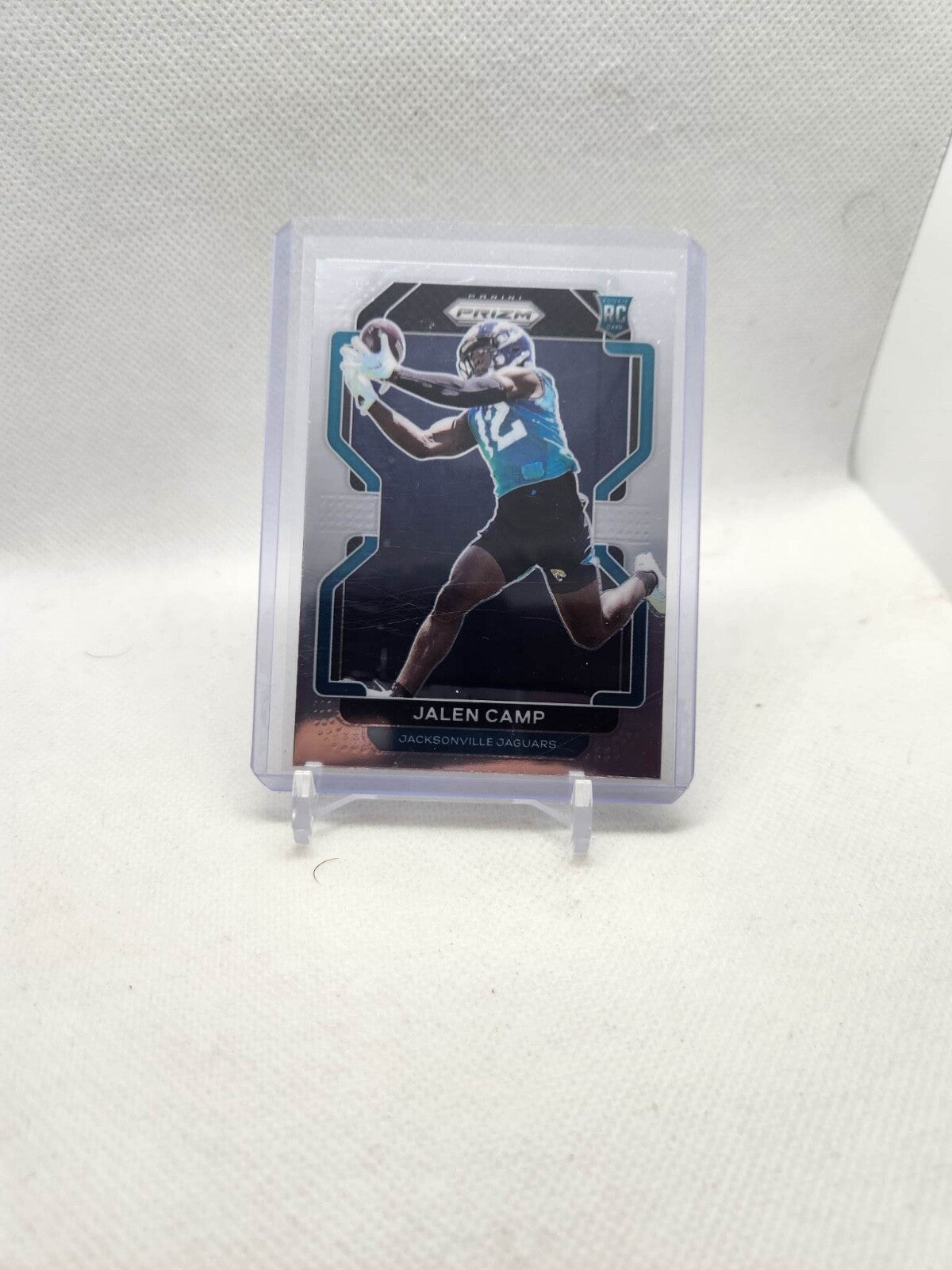 2021 Panini Prizm Football- Rookie RC- Jalen Camp #410- Jaguars NFL- NM