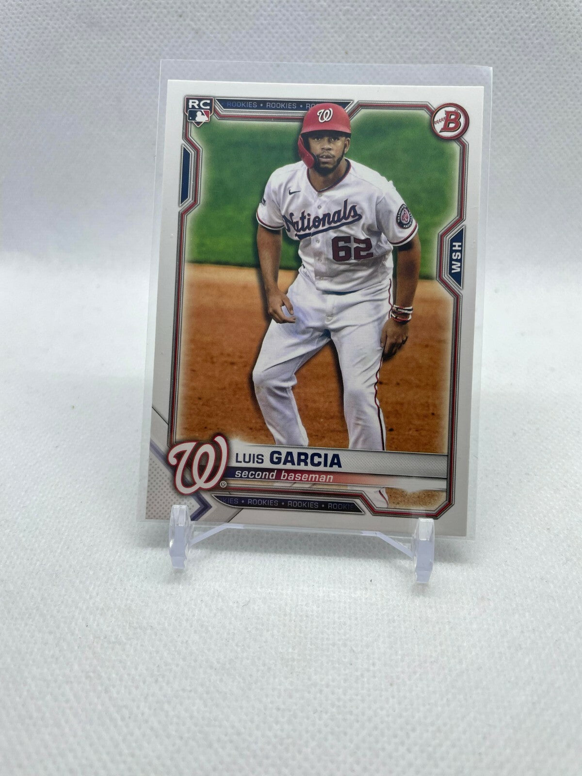 2021 BOWMAN LUIS GARCIA ROOKIE CARD#5