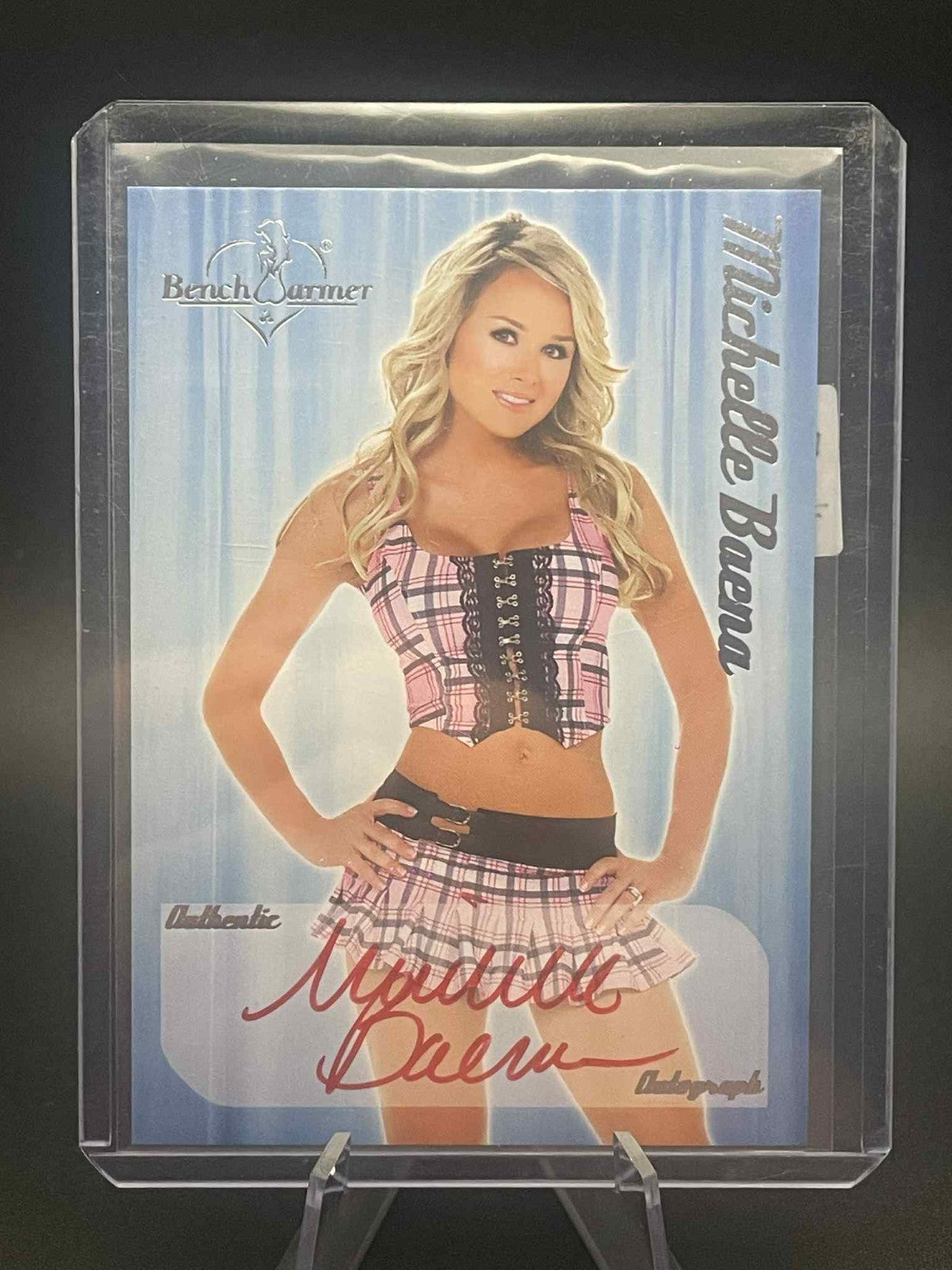 Benchwarmer 2005 Michelle Baena auto card