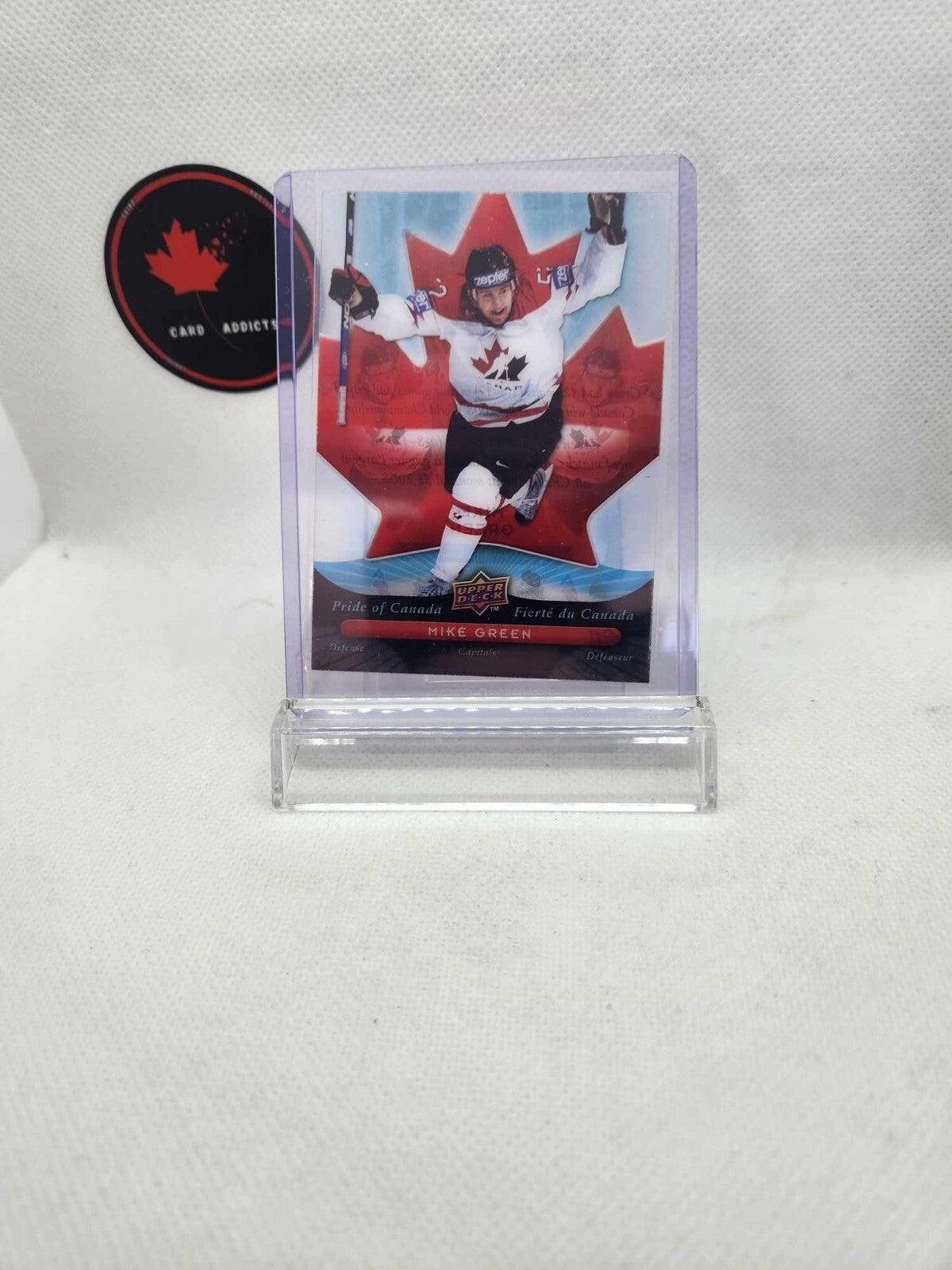 2009-10 MCDONALDS PRIDE OF CANADA MIKE GREEN #PC8
