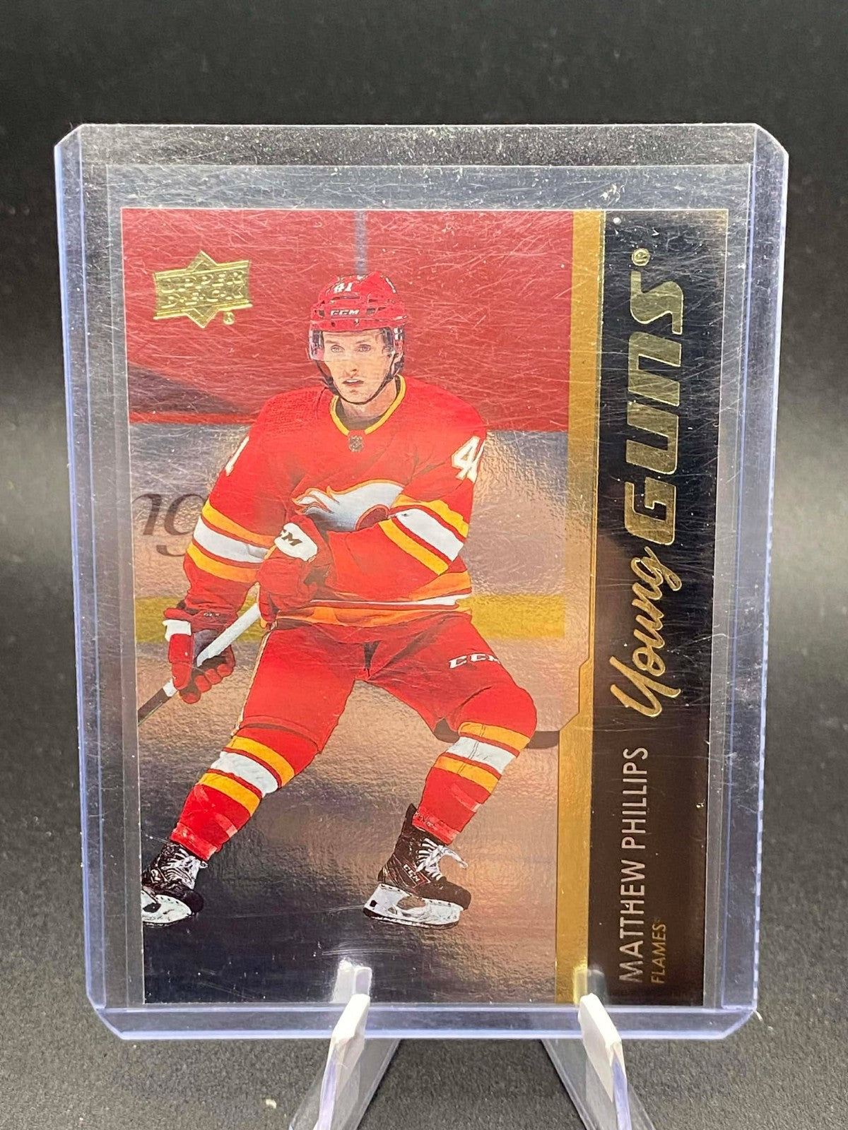 2021-22 Upper Deck Series 2 Young Guns Silver Foil Matthew Phillips #482