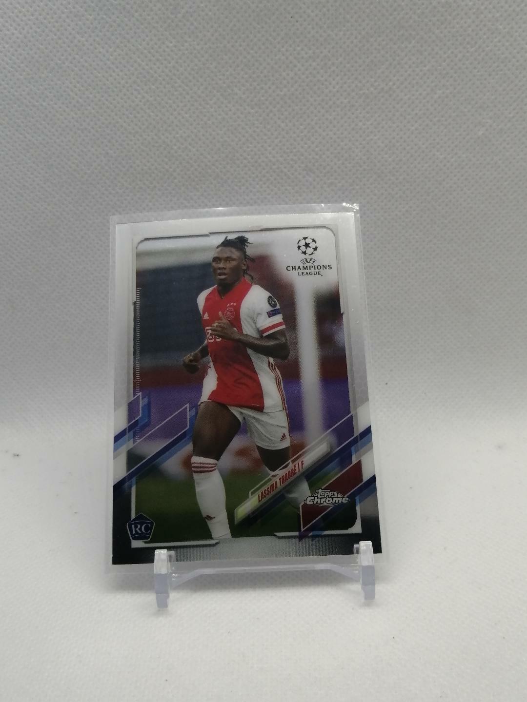 2020-21 Topps Chrome UEFA Champions League Lassina Traore Rookie #60